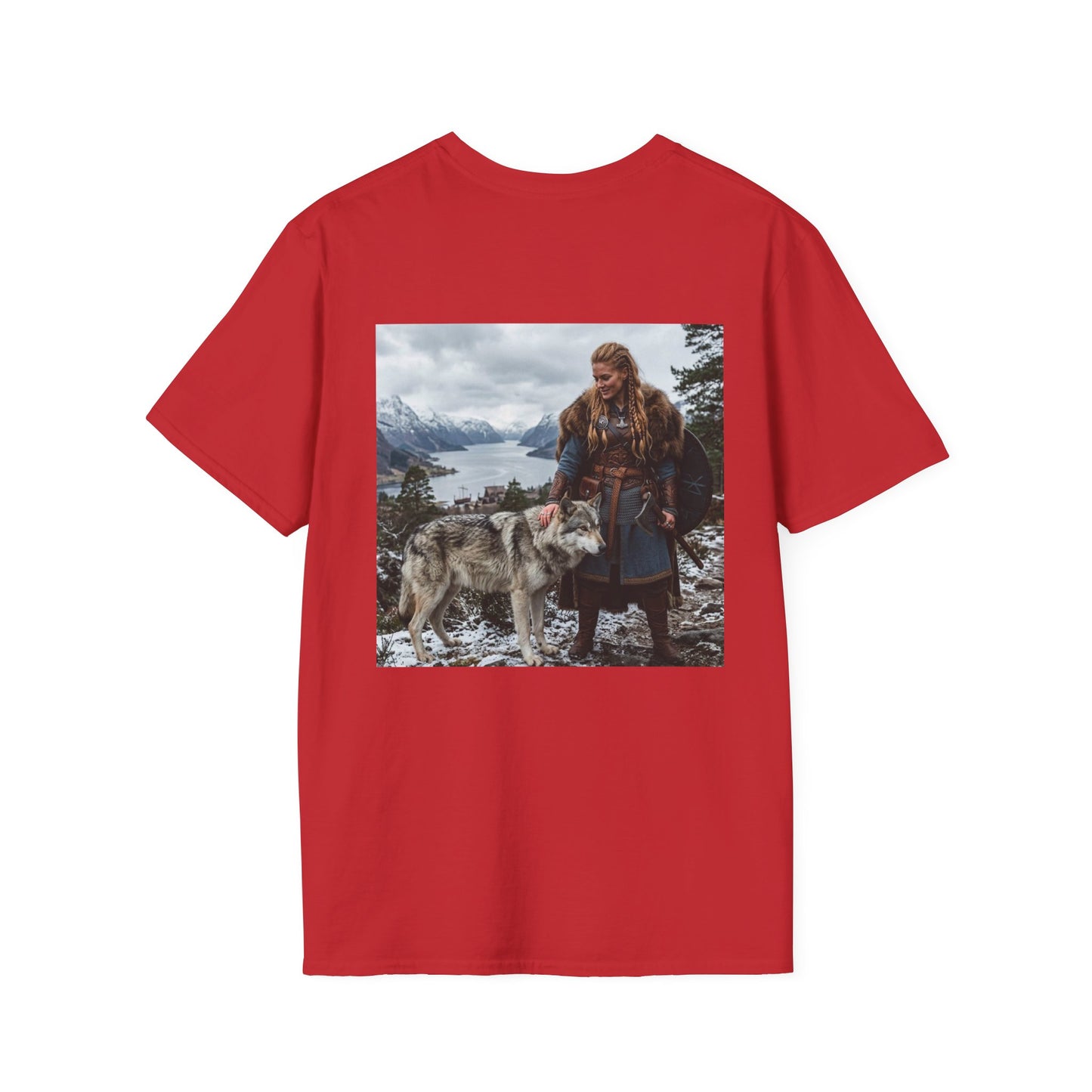 Photo Mountain Adventure T-Shirt — Scenic Hiking Landscape Tee