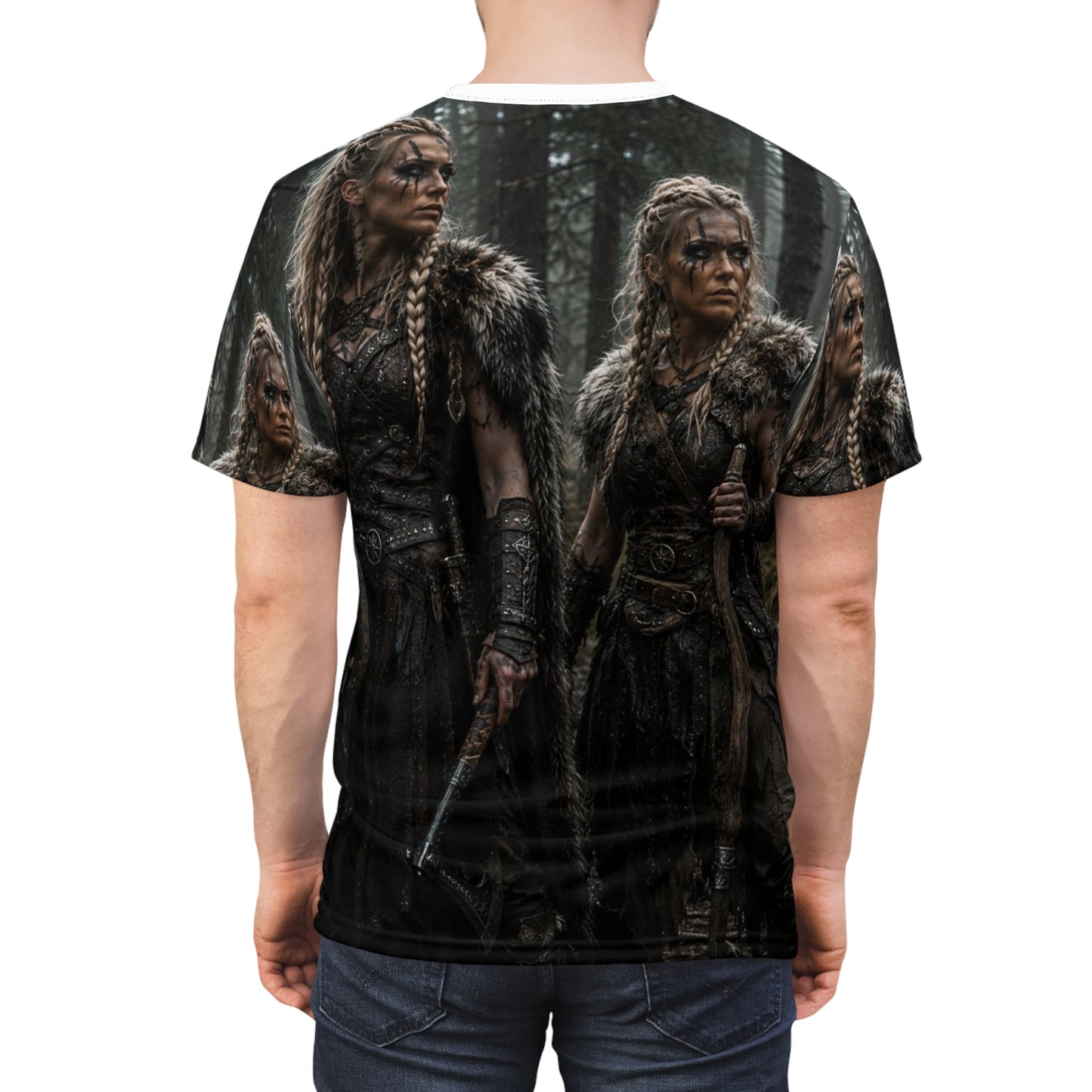 Viking Warrior All-Over Print Tee