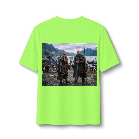 Viking Village Scene Performance Tee