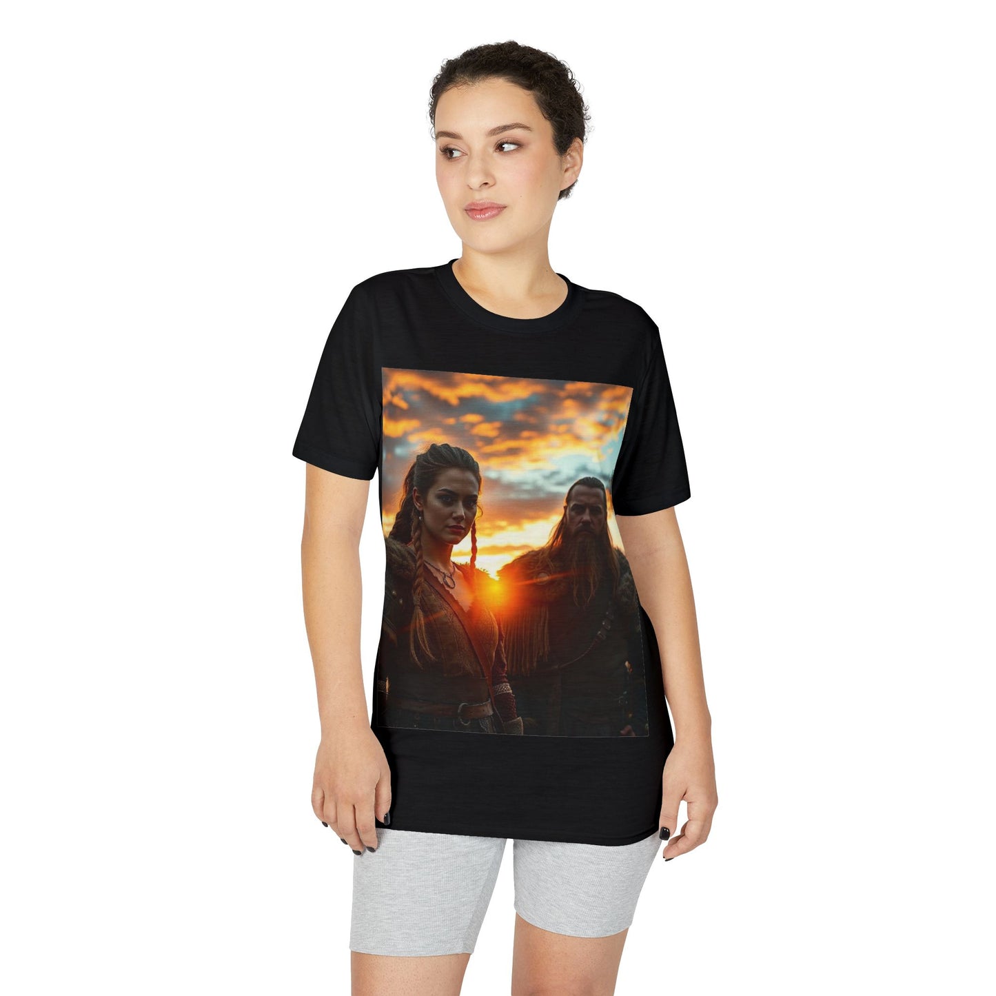 Viking Warriors Sunset T-Shirt