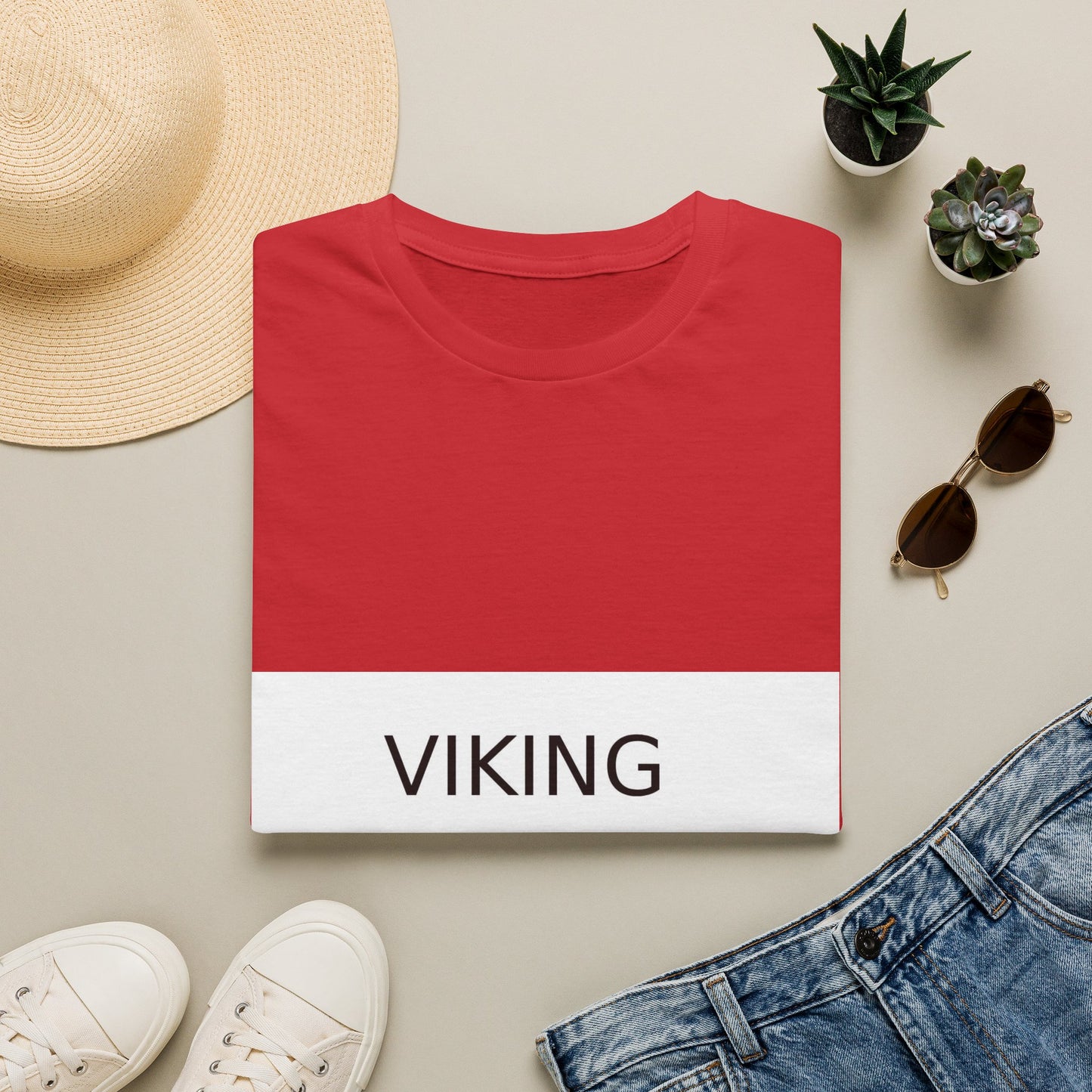 Viking Valhalla T-Shirt — Minimal Norse Print Tee