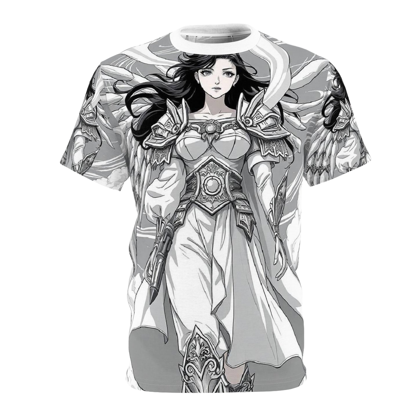 Angel Warrior All-Over Print Tee — Fantasy Goddess AOP Shirt