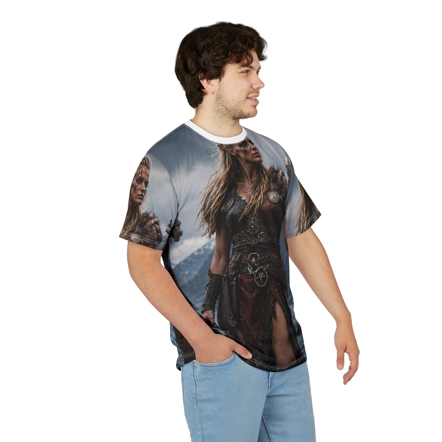 Viking Shieldmaiden All-Over Print Tee