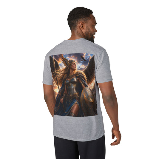 Valkyrie Warrior T-Shirt — Norse Shieldmaiden Fantasy Graphic Tee