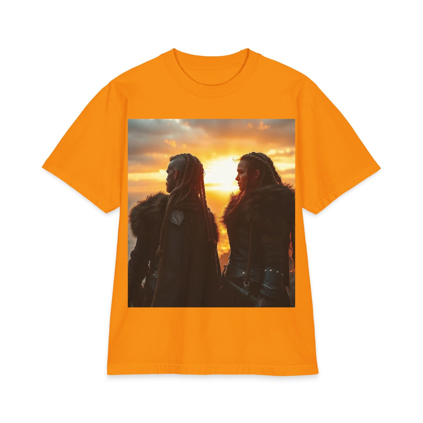 Viking Sunset Graphic T‑Shirt