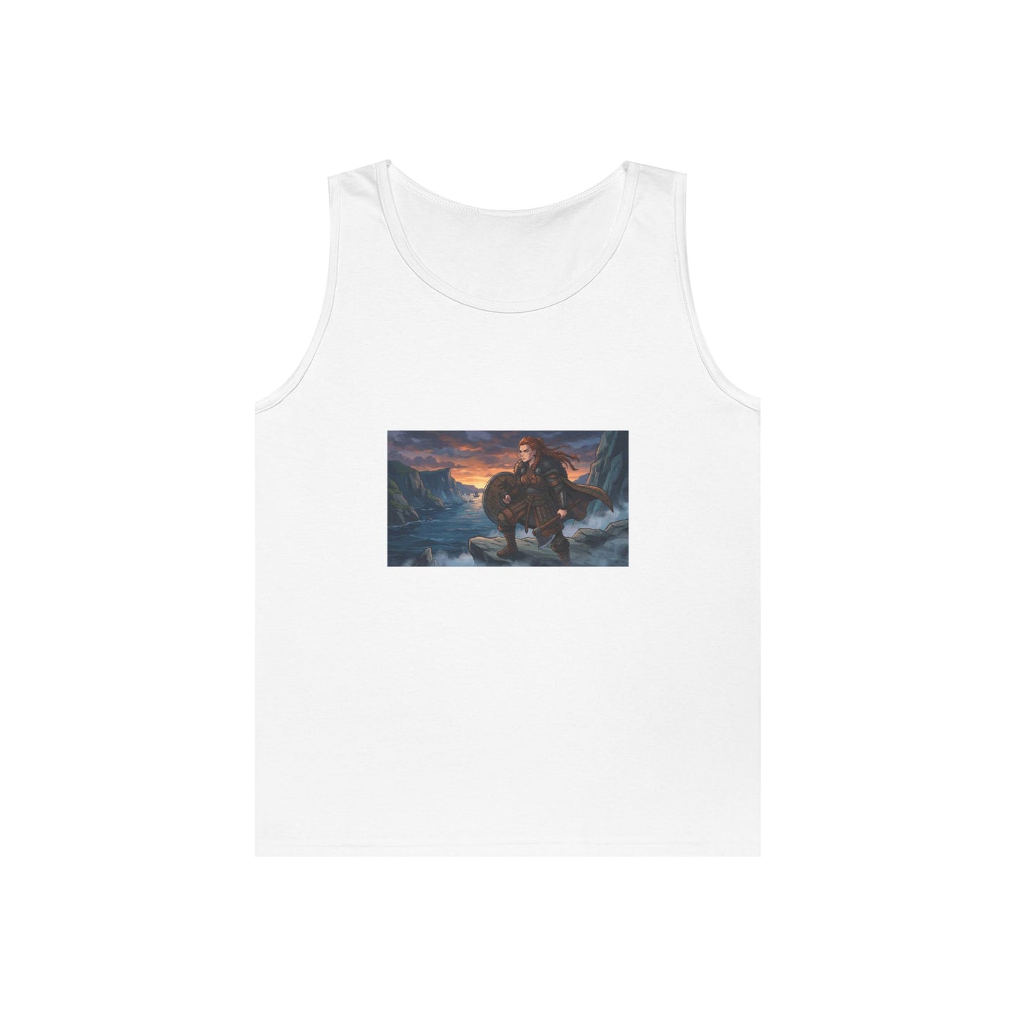 Viking Warrior Tank Top — Norse Saga Graphic Tank