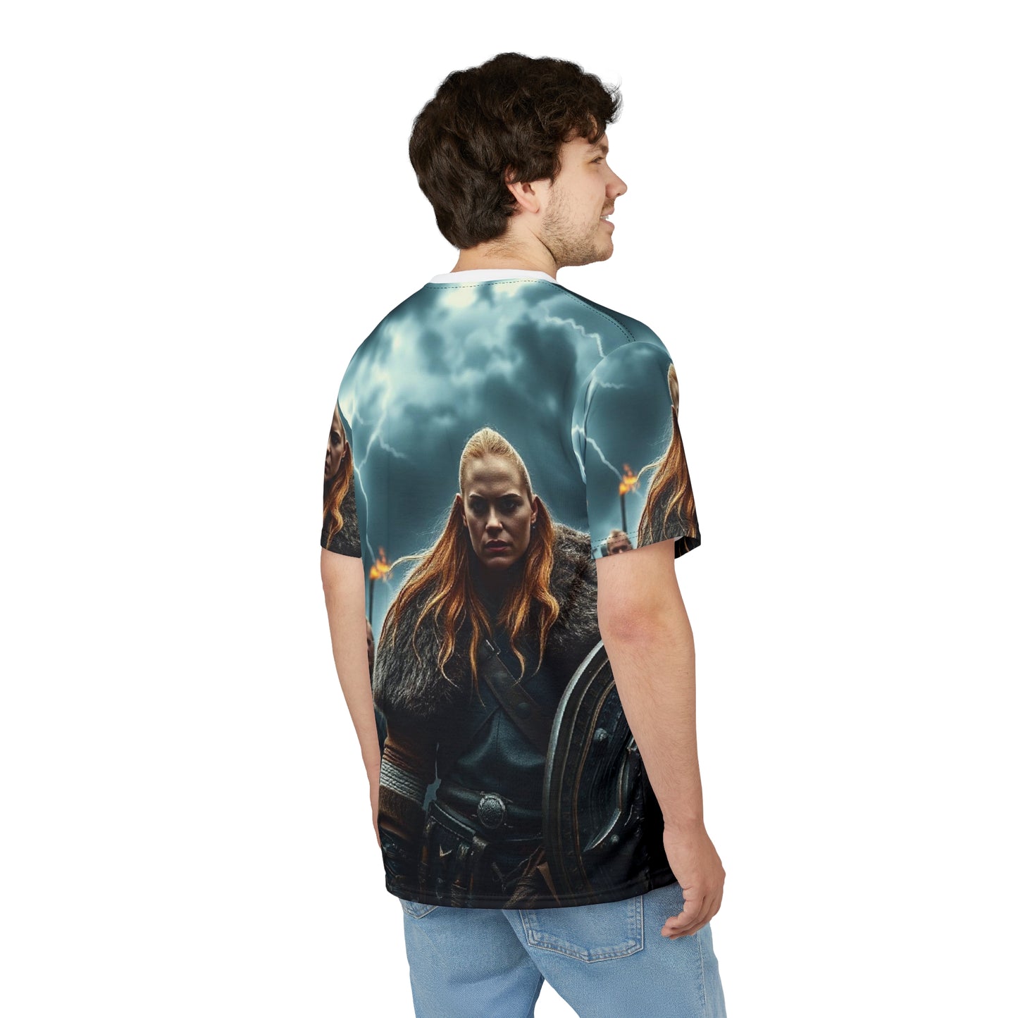 Viking Warrior All-Over Print Tee