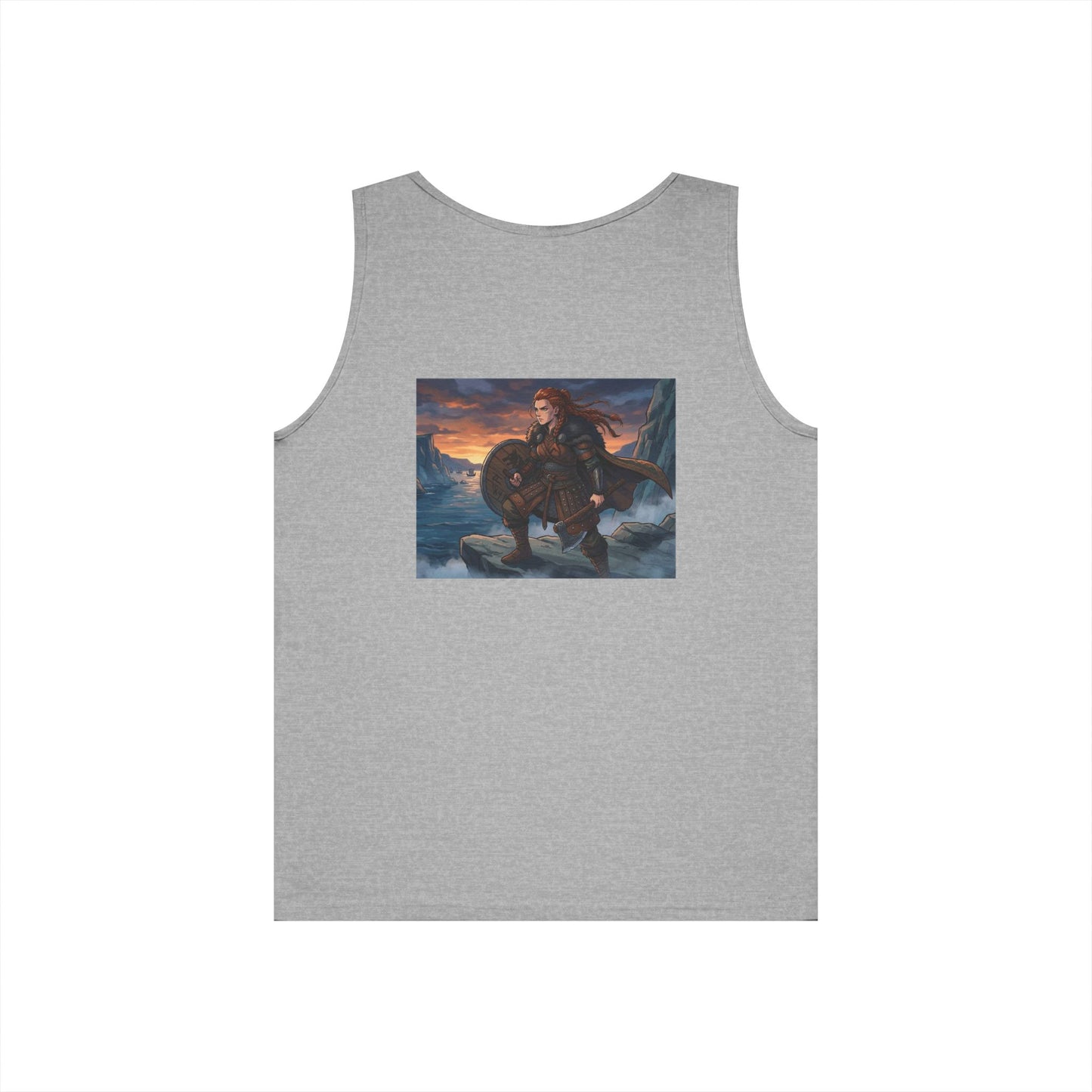 Viking Warrior Tank Top — Norse Saga Graphic Tank