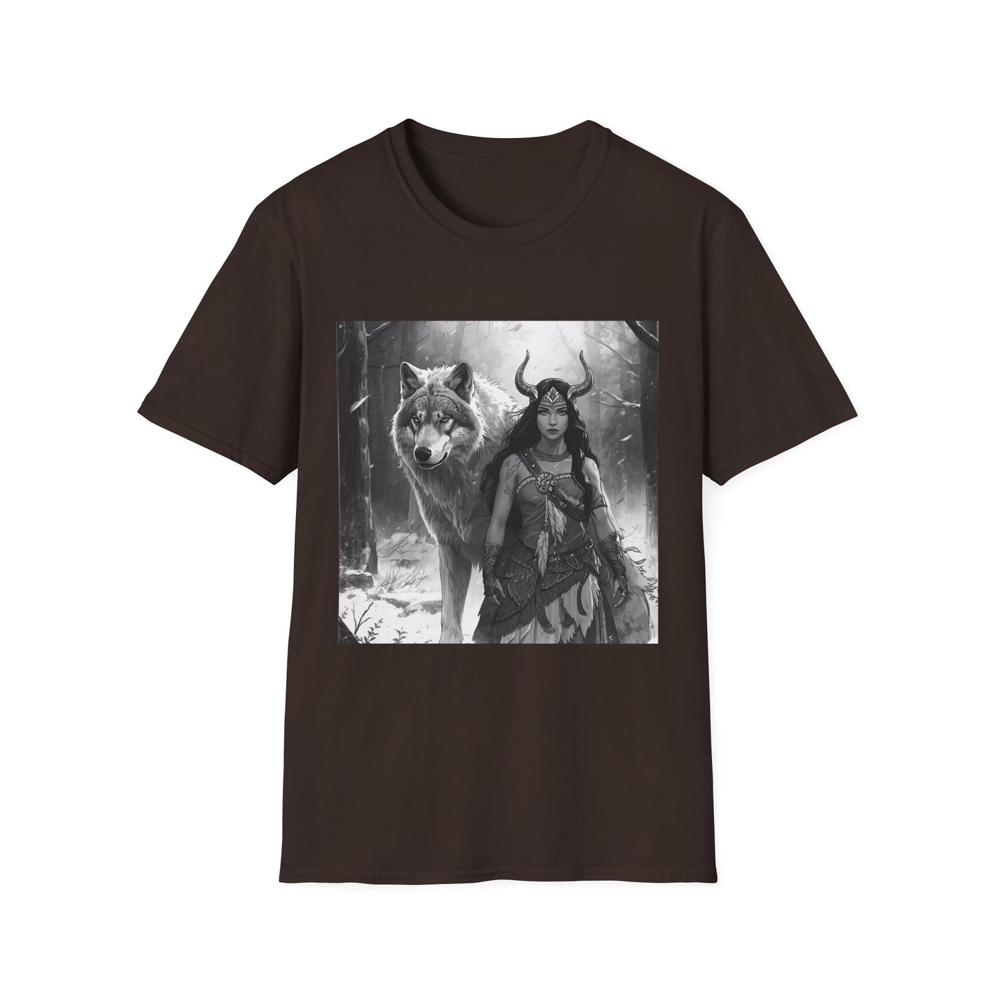Valkyrie & Wolf Graphic T‑Shirt