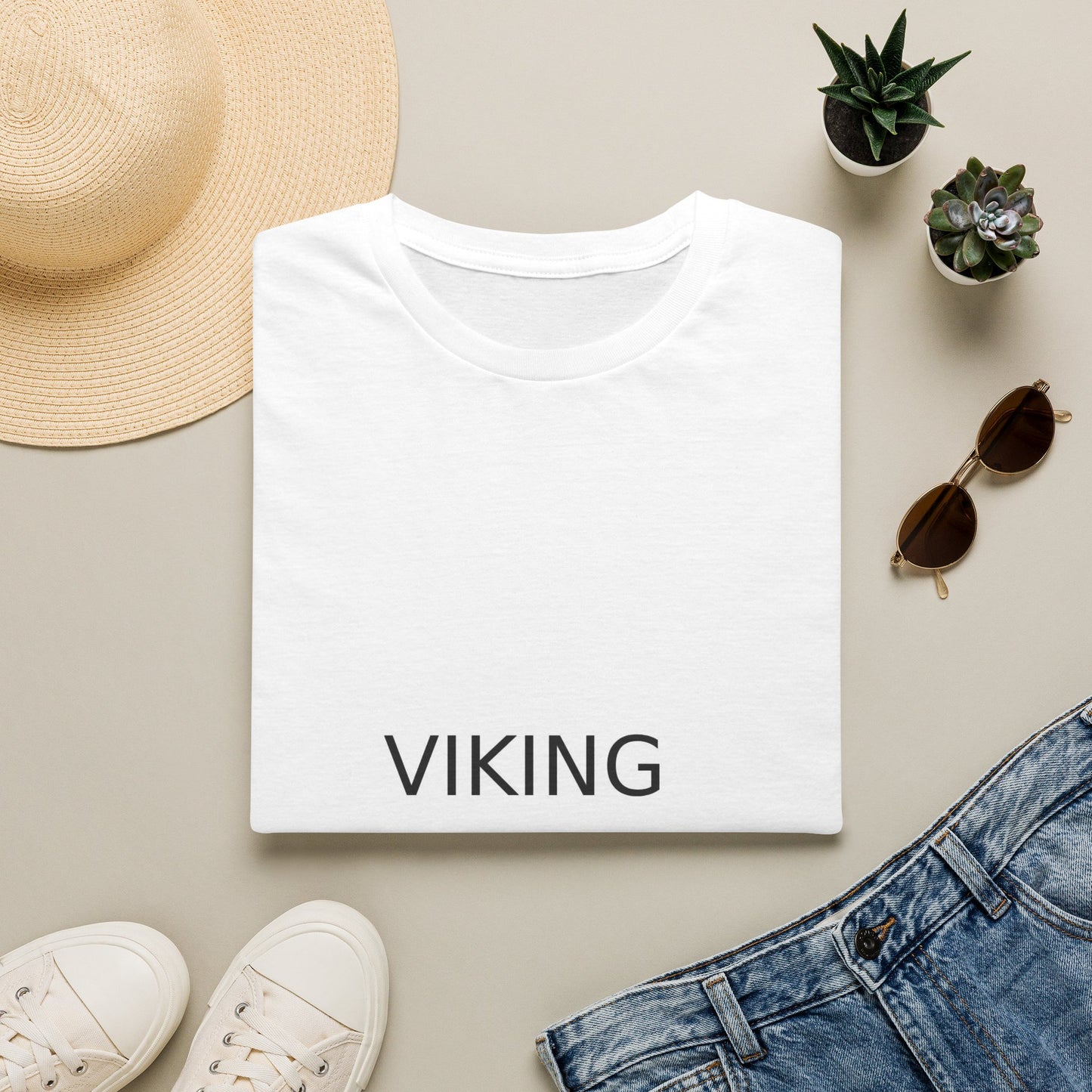 Viking Valhalla T-Shirt — Minimal Norse Print Tee