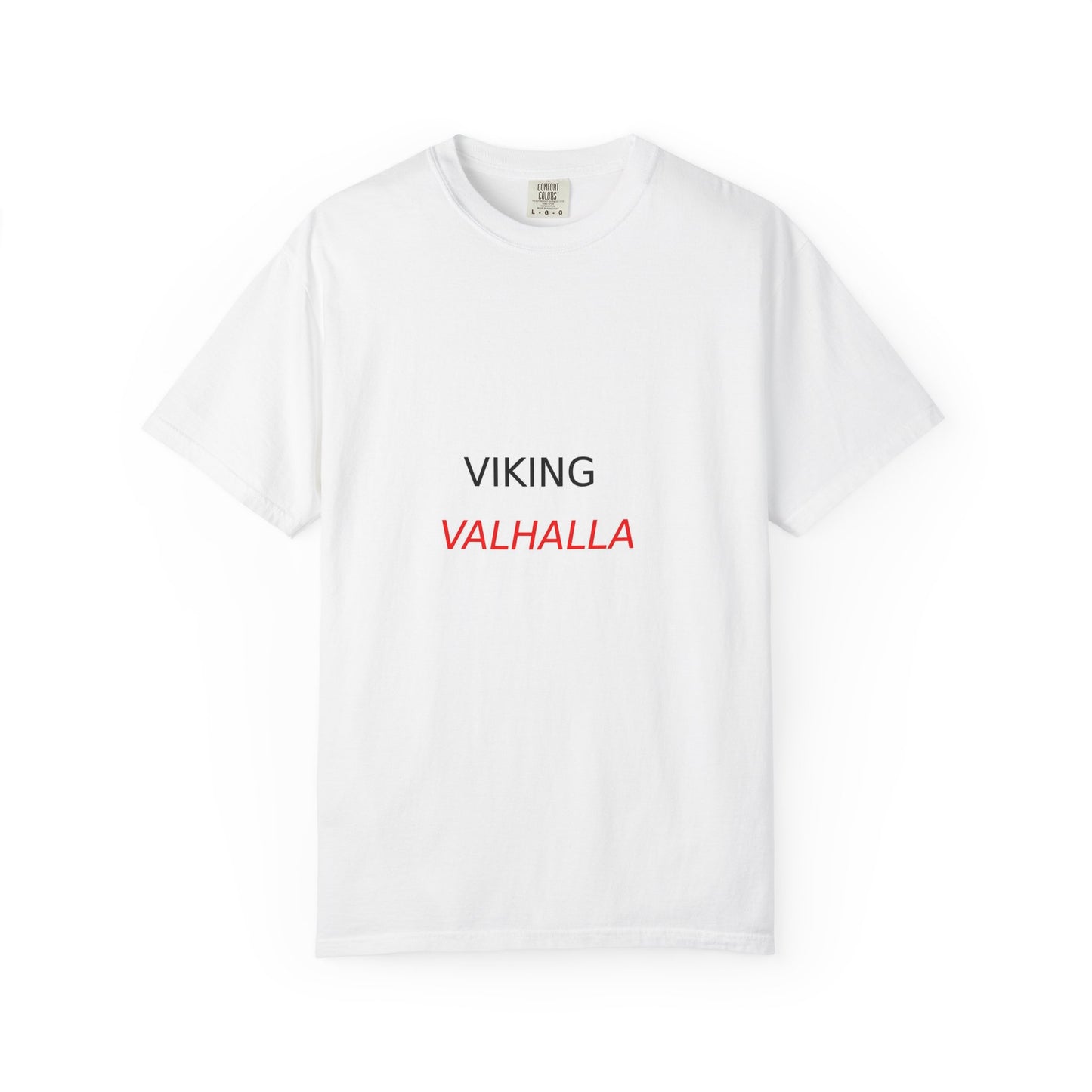 Viking Valhalla T‑Shirt — Norse Rune Compass Back Graphic