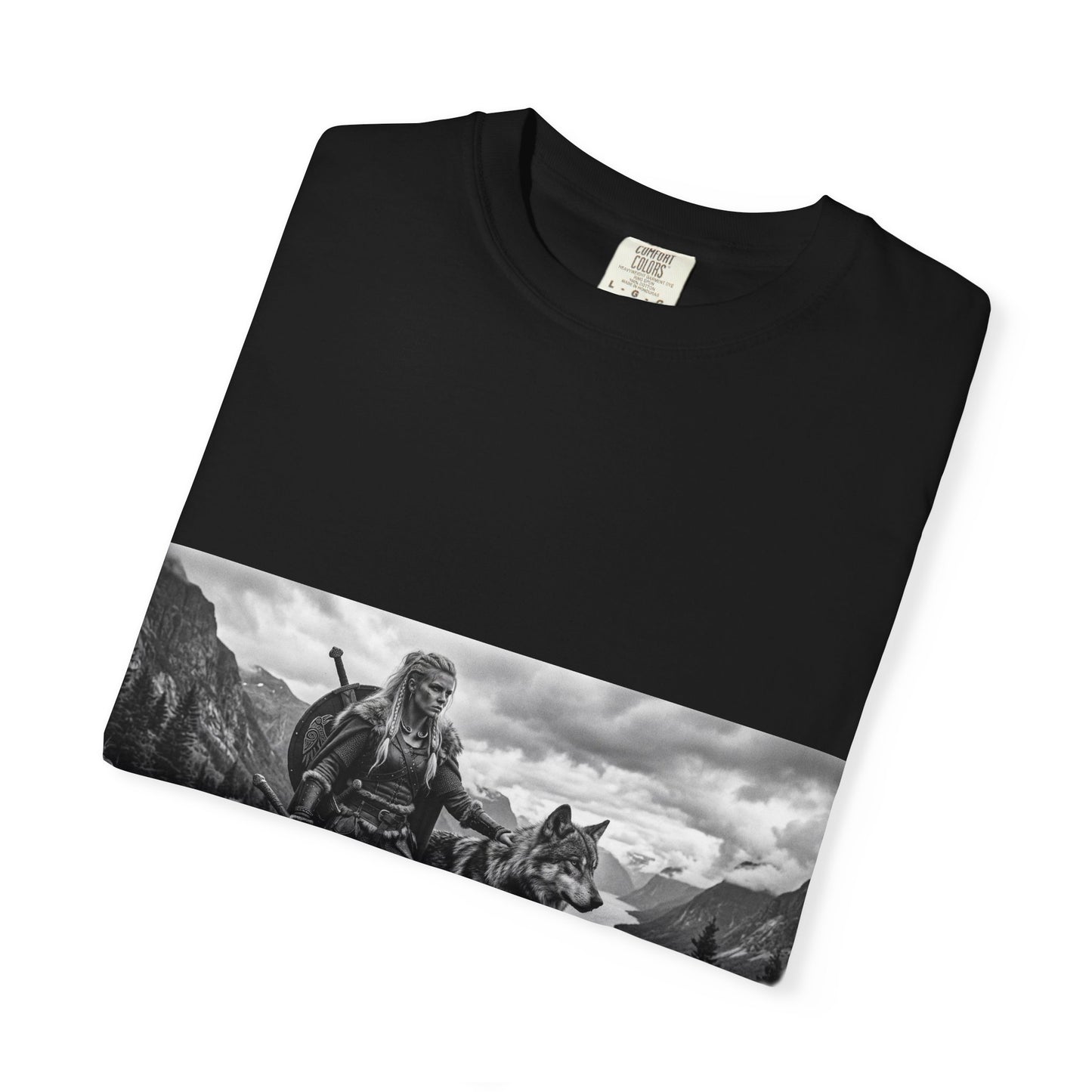 Viking Warrior with Wolf T-Shirt