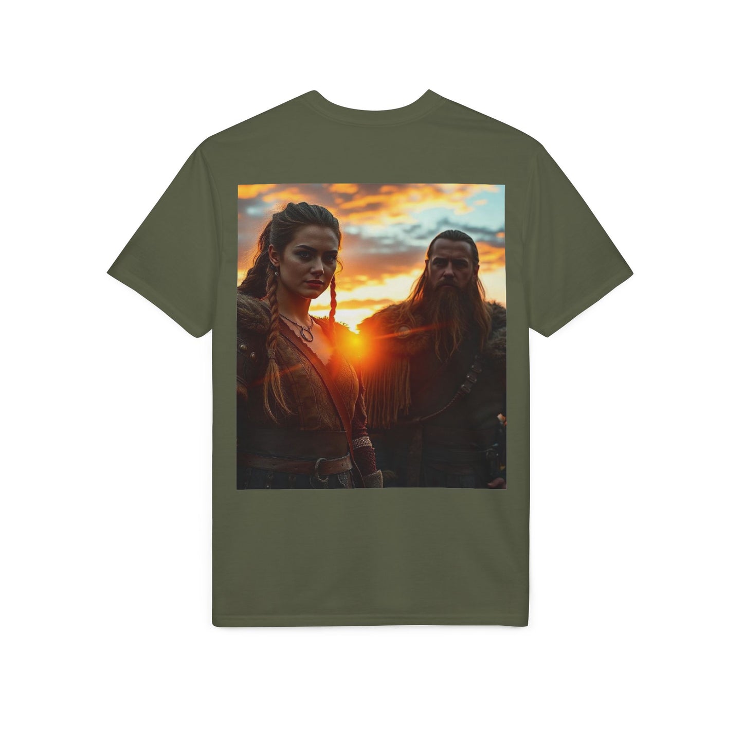 Viking Warriors Sunset T-Shirt