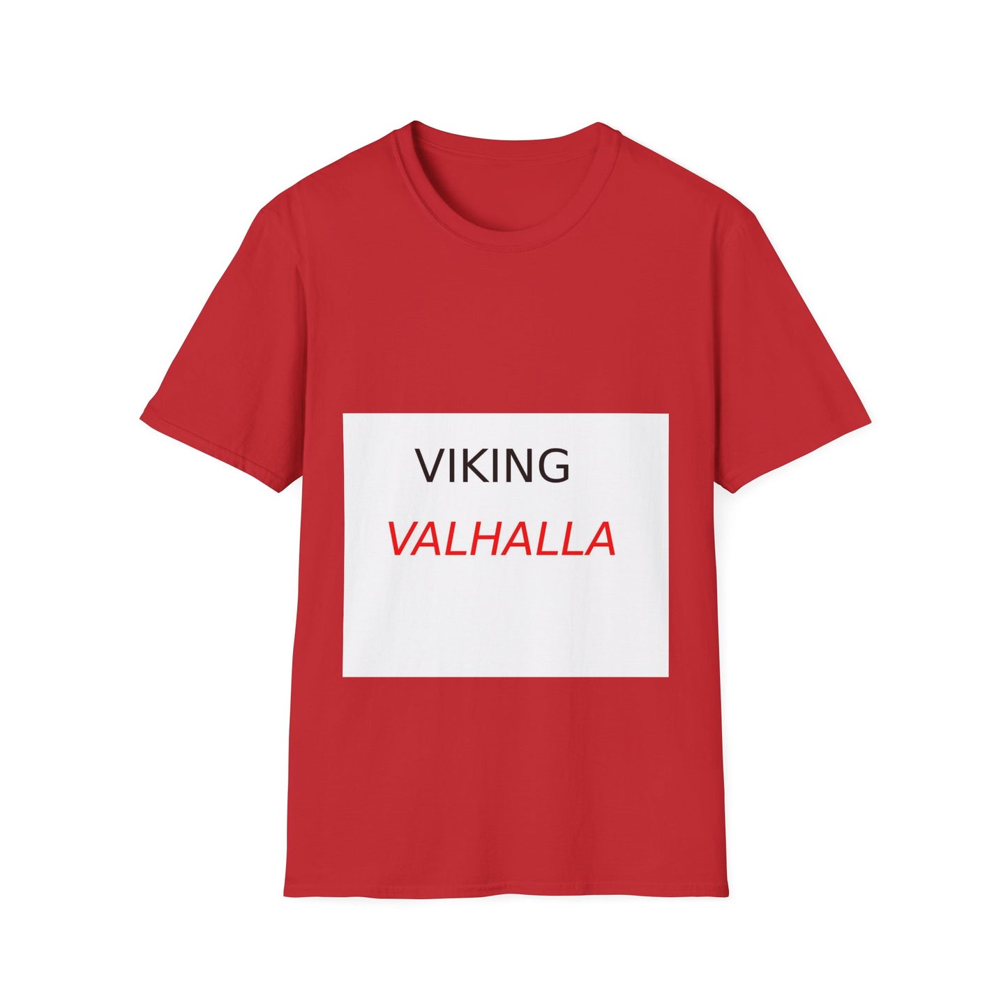 Viking Valhalla T-Shirt — Minimal Norse Print Tee