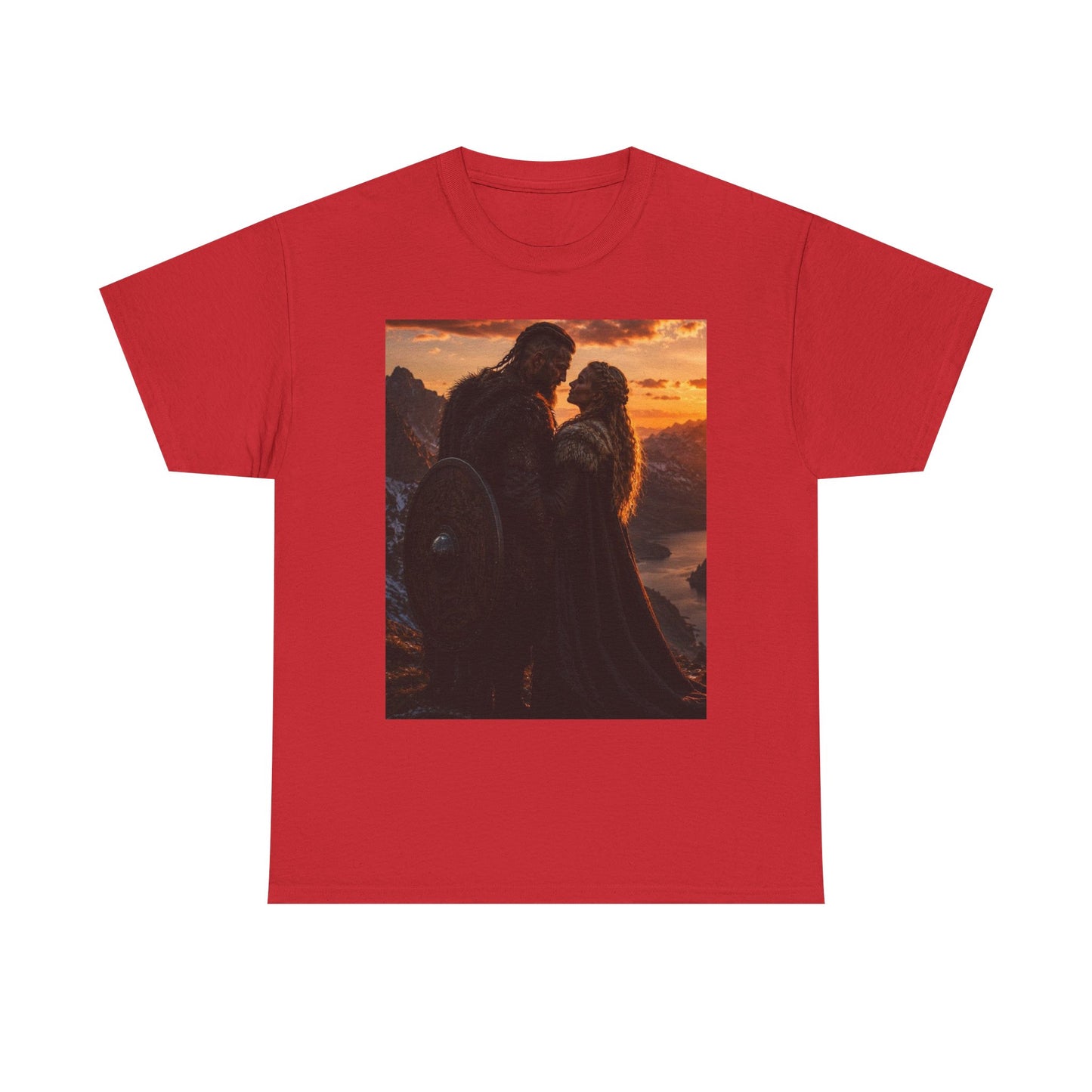 Viking Sunset Romance T-Shirt
