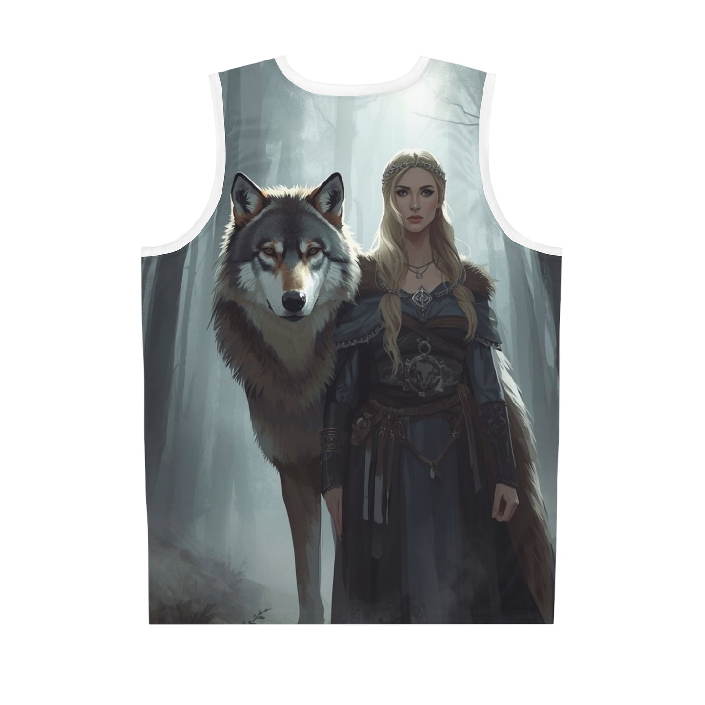 Viking Wolf Guardian Basketball Jersey