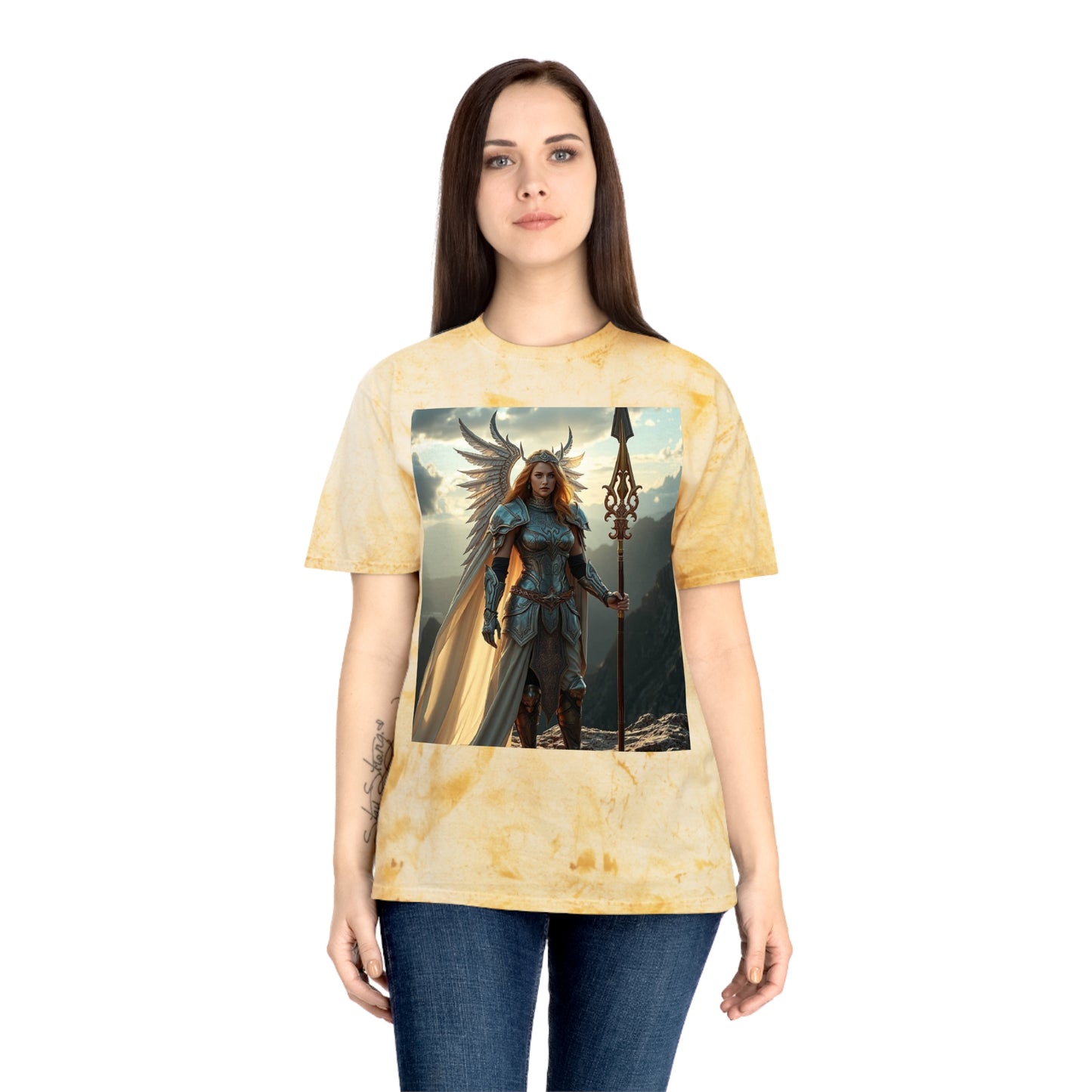 Valkyrie Warrior Graphic T‑Shirt
