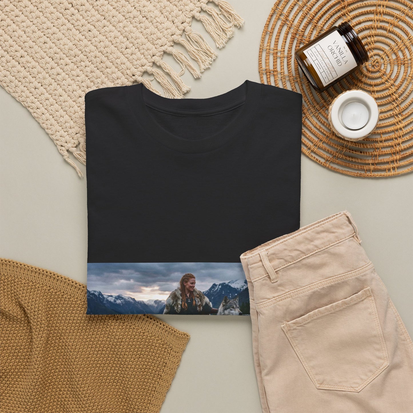 Adventure Wolf T-Shirt — Ranger & Wolf Mountain Graphic Tee