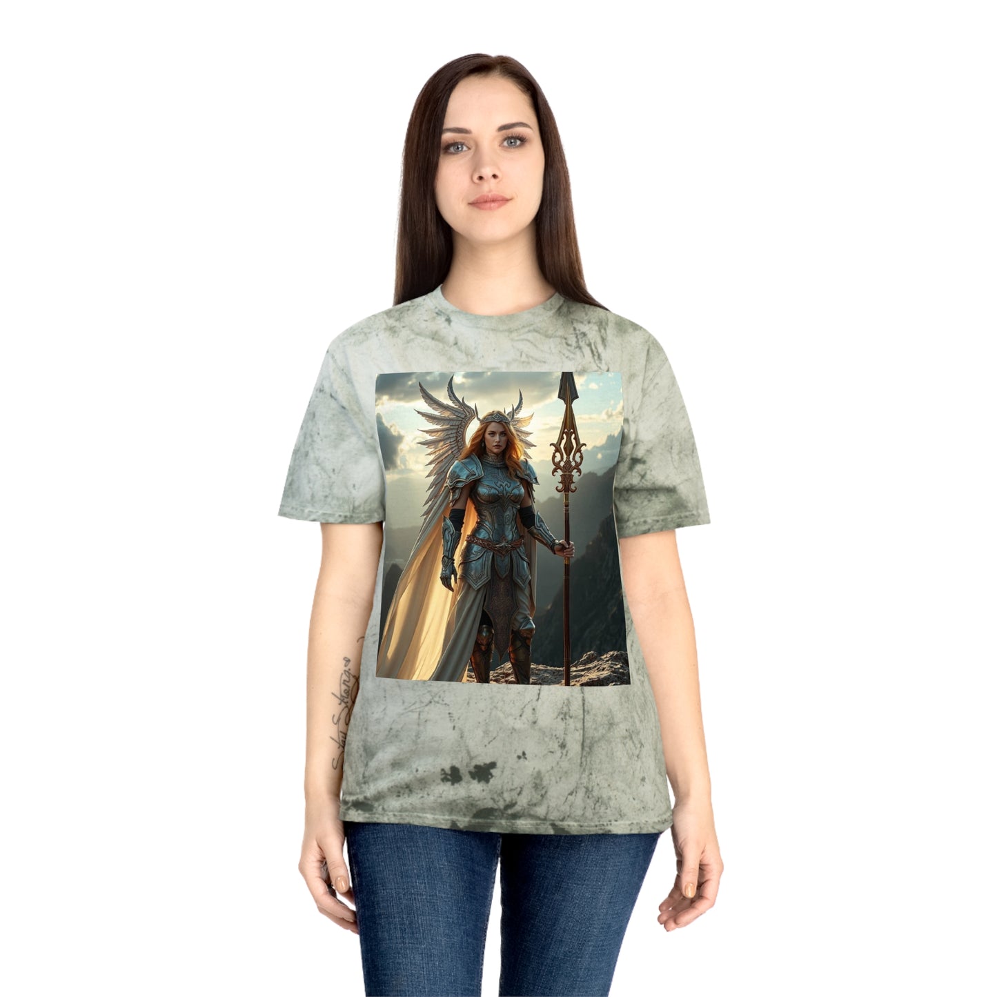 Valkyrie Warrior Graphic T‑Shirt