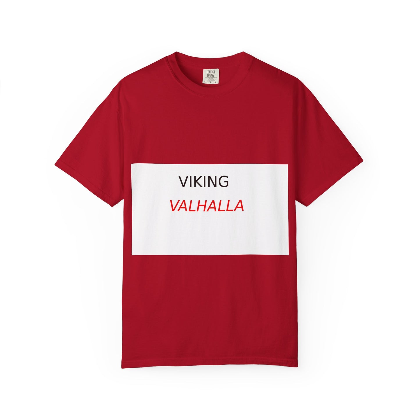 Viking Valhalla T‑Shirt — Norse Rune Compass Back Graphic