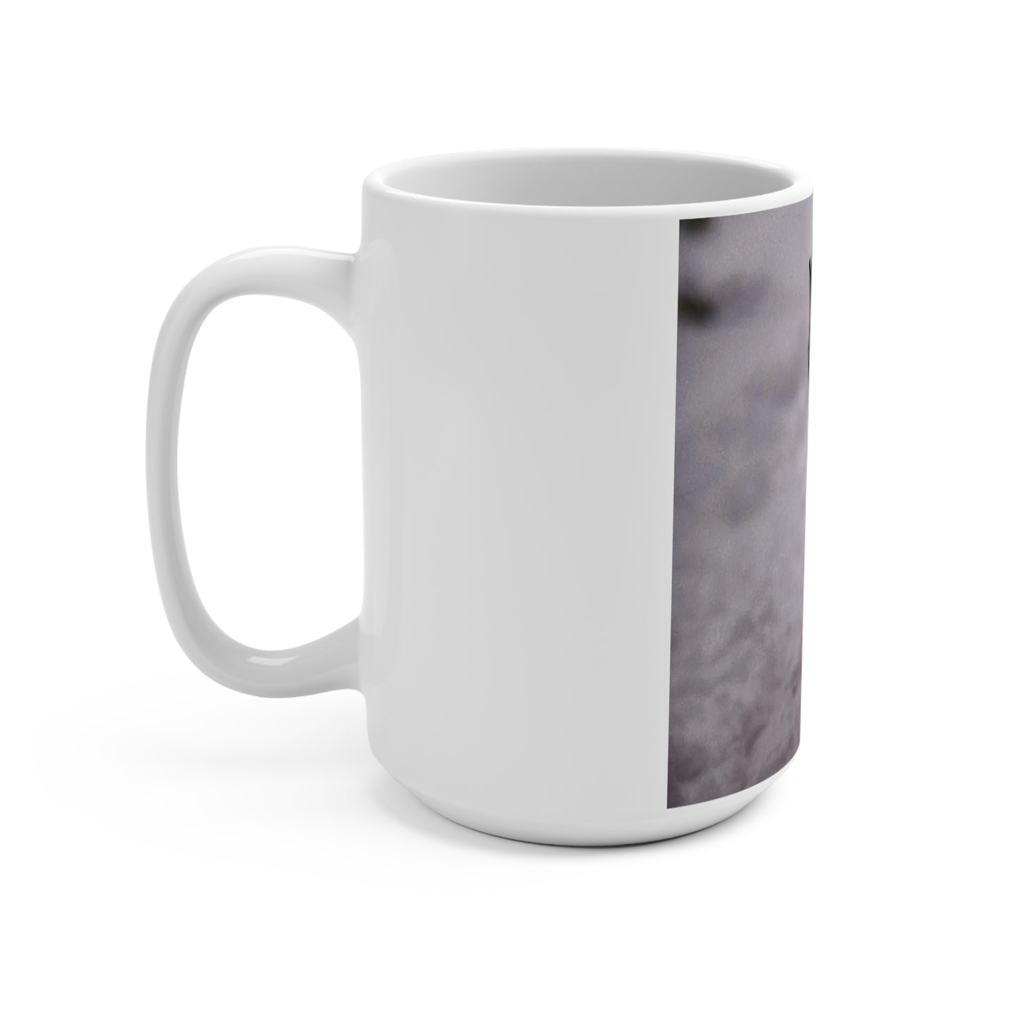 Siberian Husky Photo Mug 15oz – Winter Wolf Coffee Cup