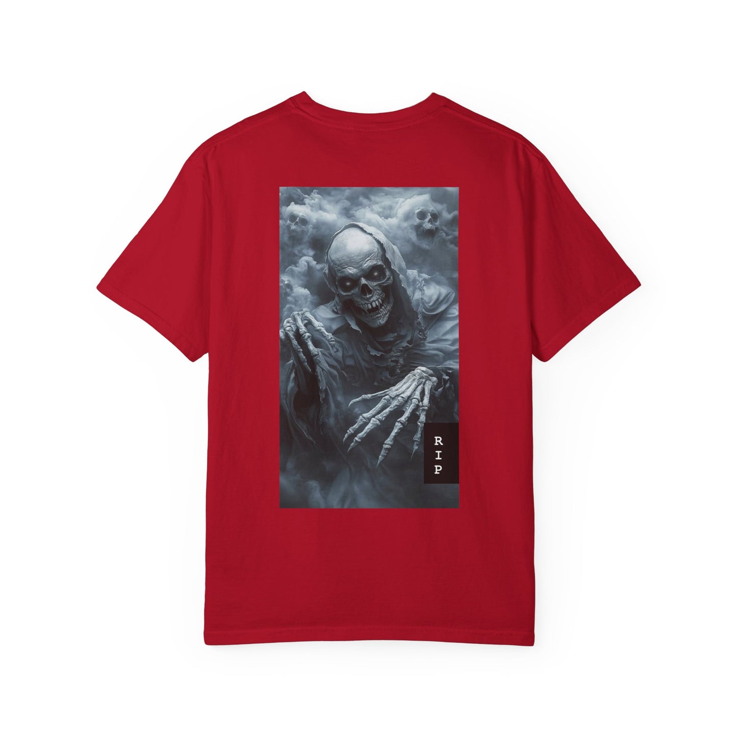 Grim Reaper Skull T-Shirt — RIP Horror Graphic Tee