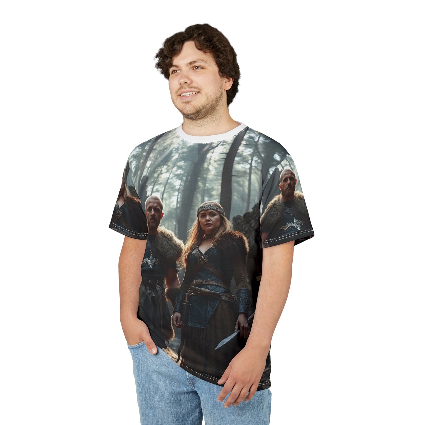 Viking Warriors Forest All-Over Print Tee