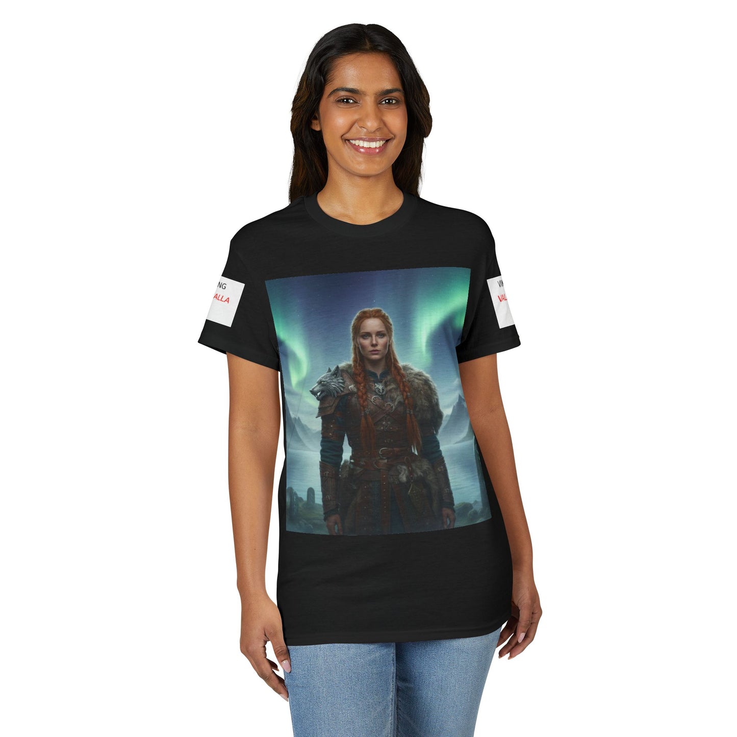 Viking Warrior Aurora T-Shirt