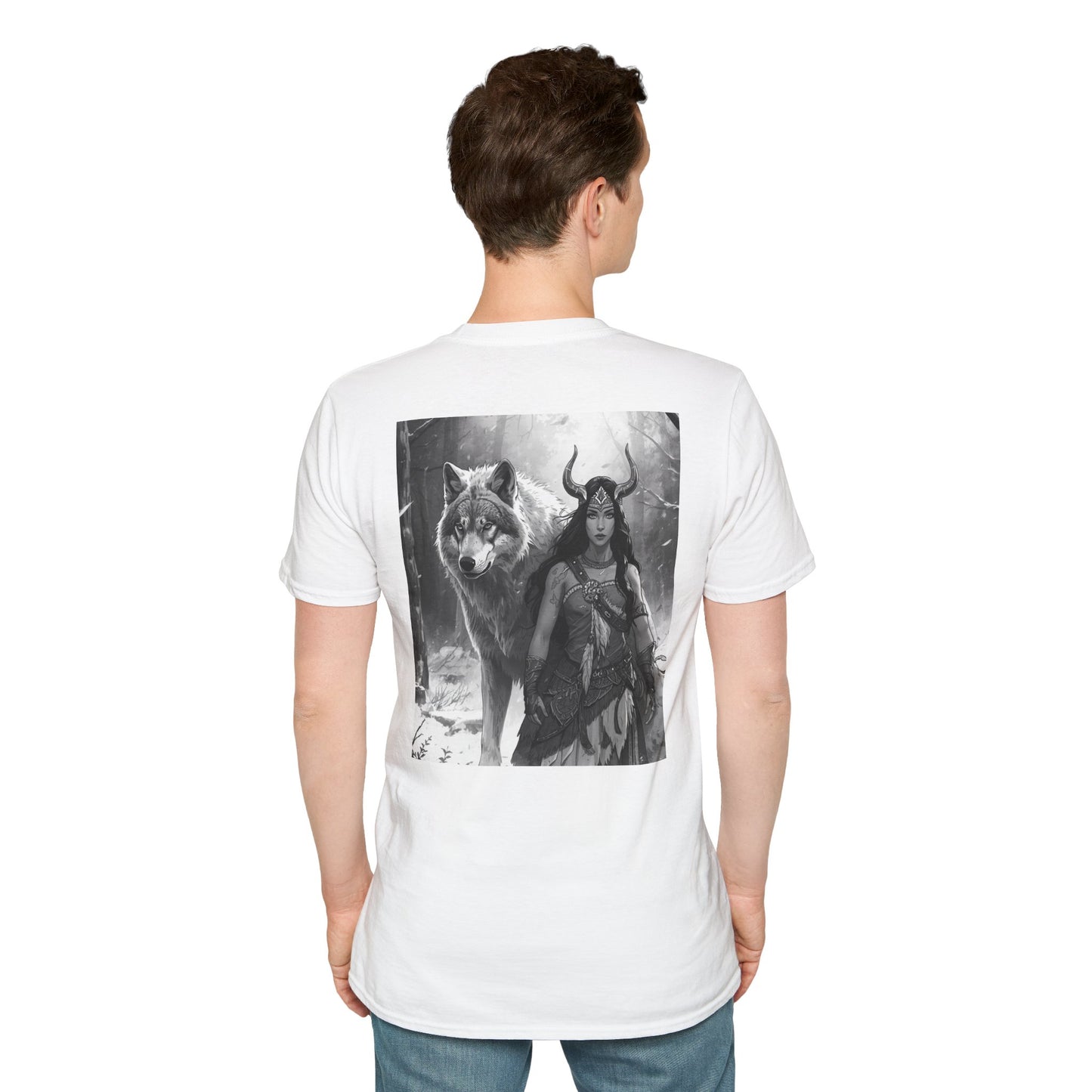 Valkyrie & Wolf Graphic T‑Shirt