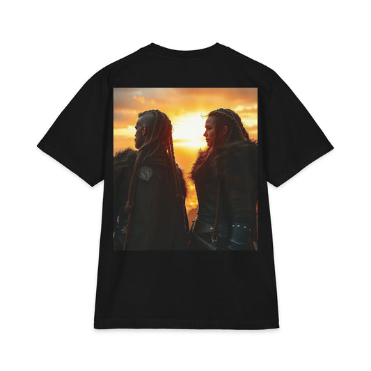 Viking Sunset Graphic T‑Shirt