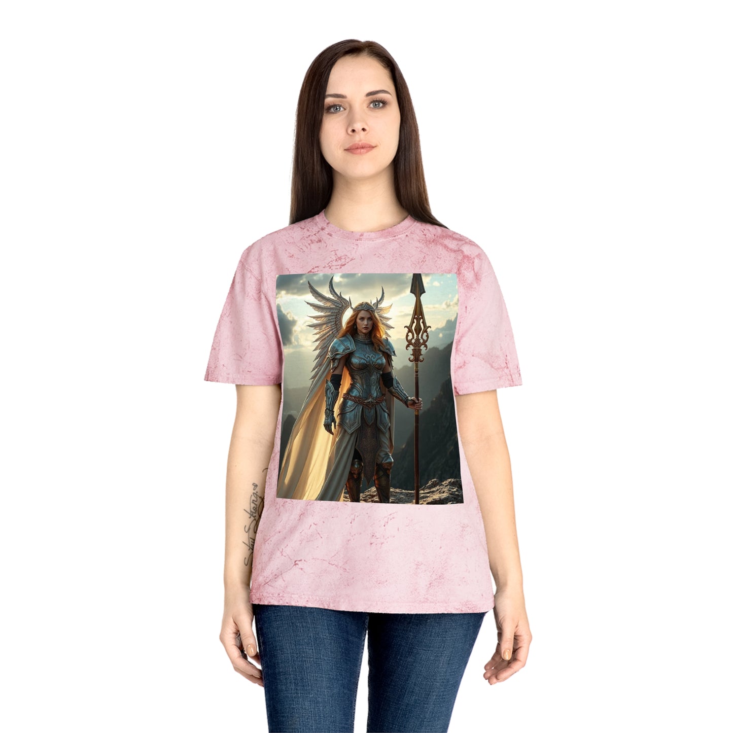 Valkyrie Warrior Graphic T‑Shirt