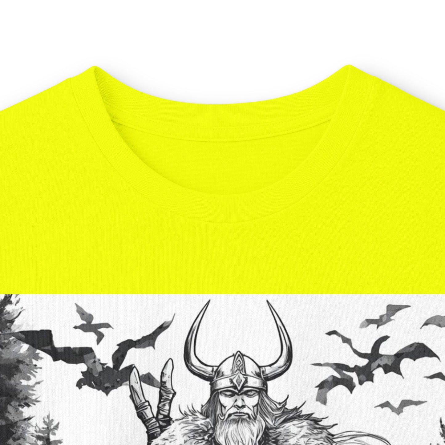Viking Warrior Long Sleeve Tee — Valkyrie & Wolf Norse Design