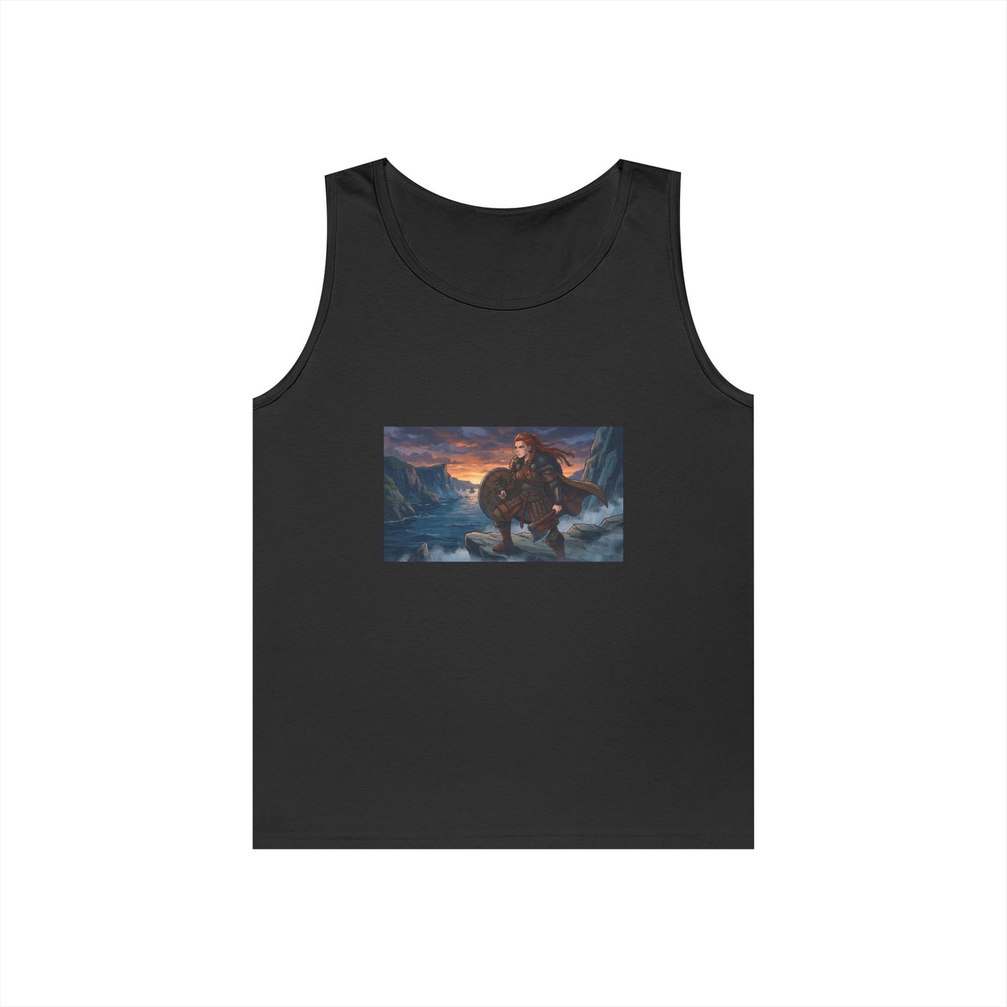 Viking Warrior Tank Top — Norse Saga Graphic Tank