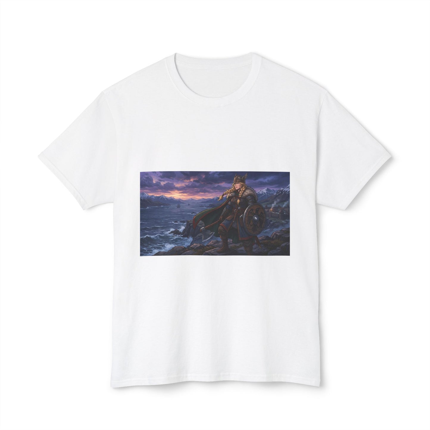 Viking Warrior Graphic T-Shirt