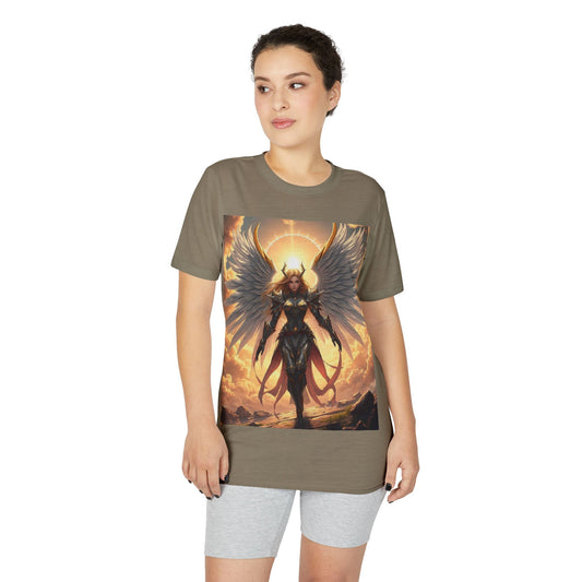 Angel Warrior T-Shirt — Radiant Valkyrie Fantasy Tee