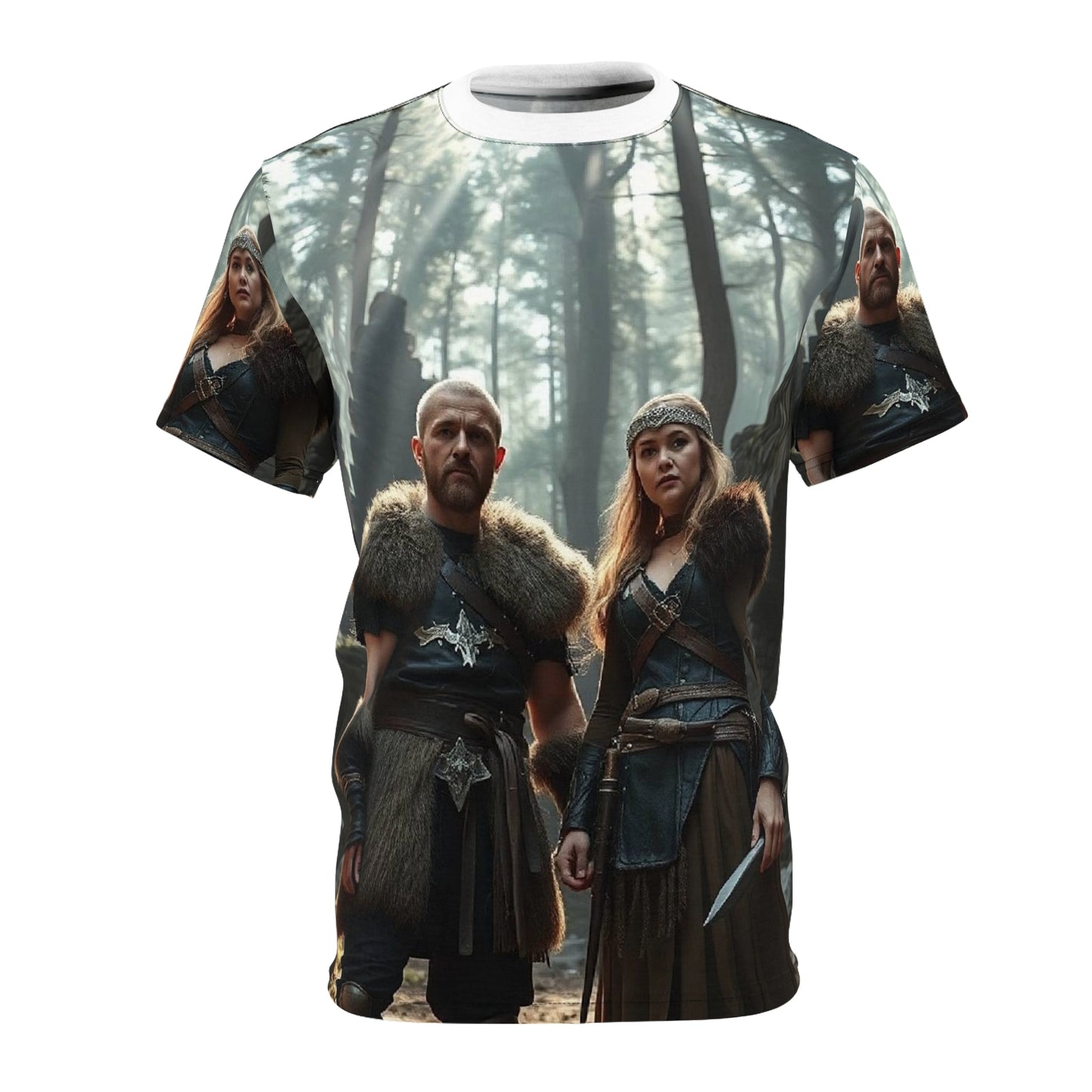 Viking Warriors Forest All-Over Print Tee
