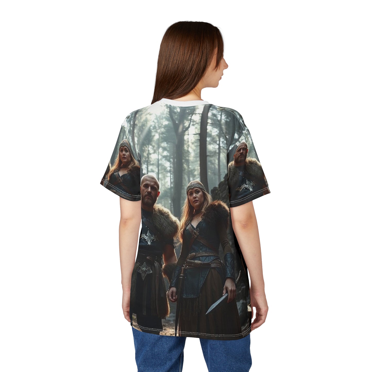 Viking Warriors Forest All-Over Print Tee