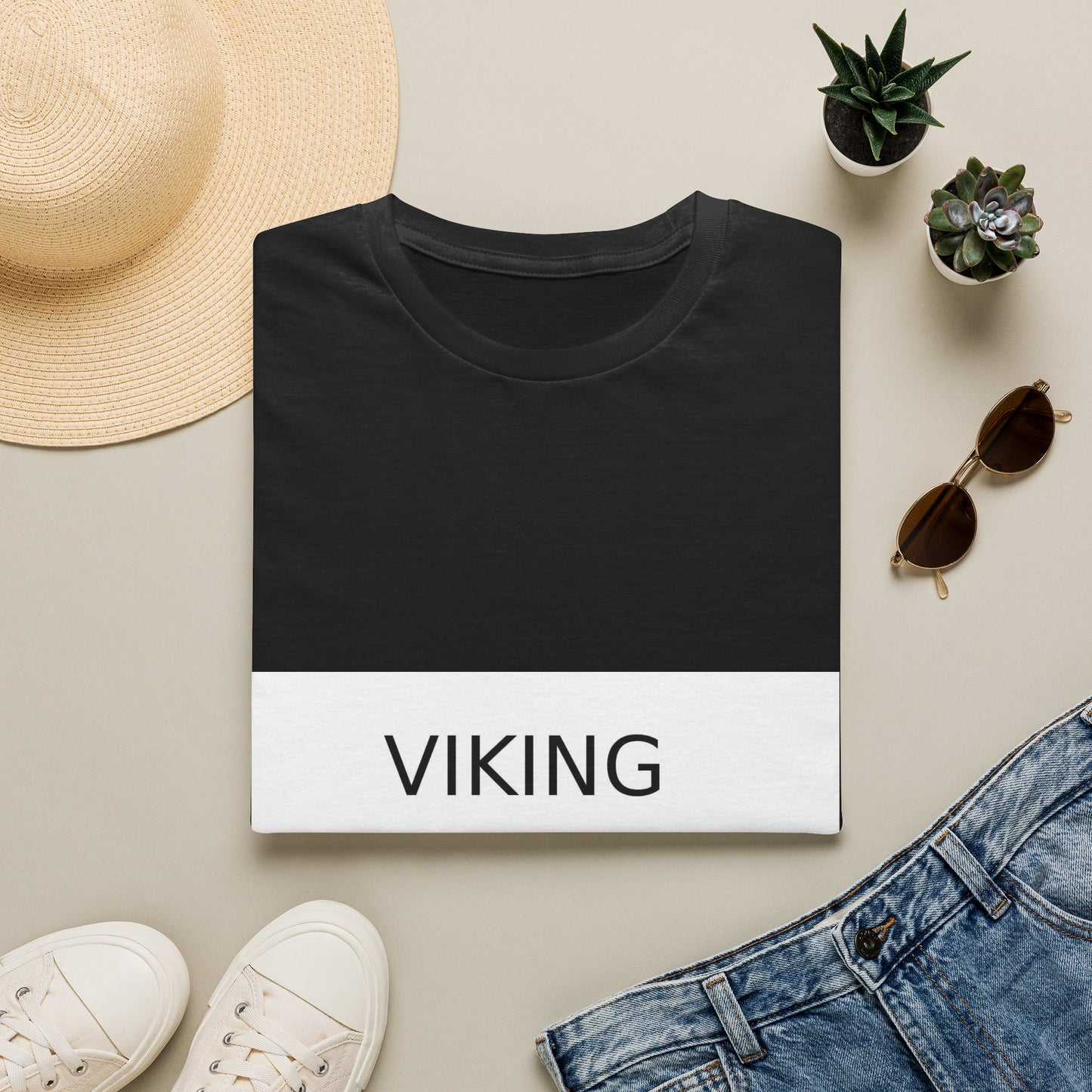 Viking Valhalla T-Shirt — Minimal Norse Print Tee