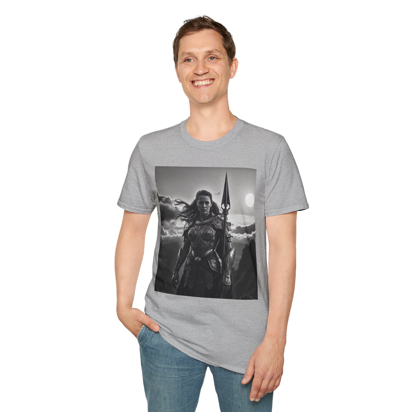 Warrior Goddess T-Shirt — Mythic Female Warrior Art
