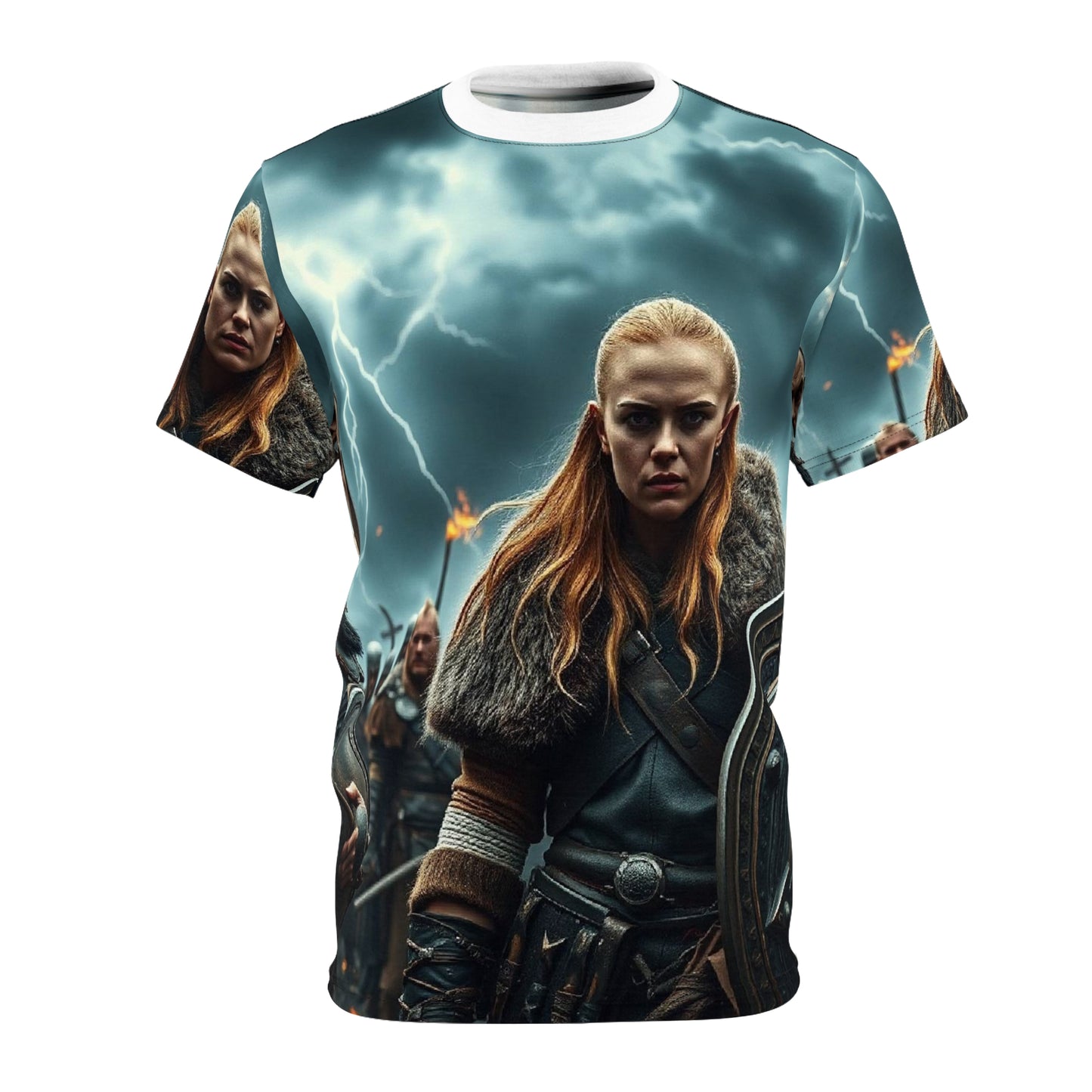 Viking Warrior All-Over Print Tee
