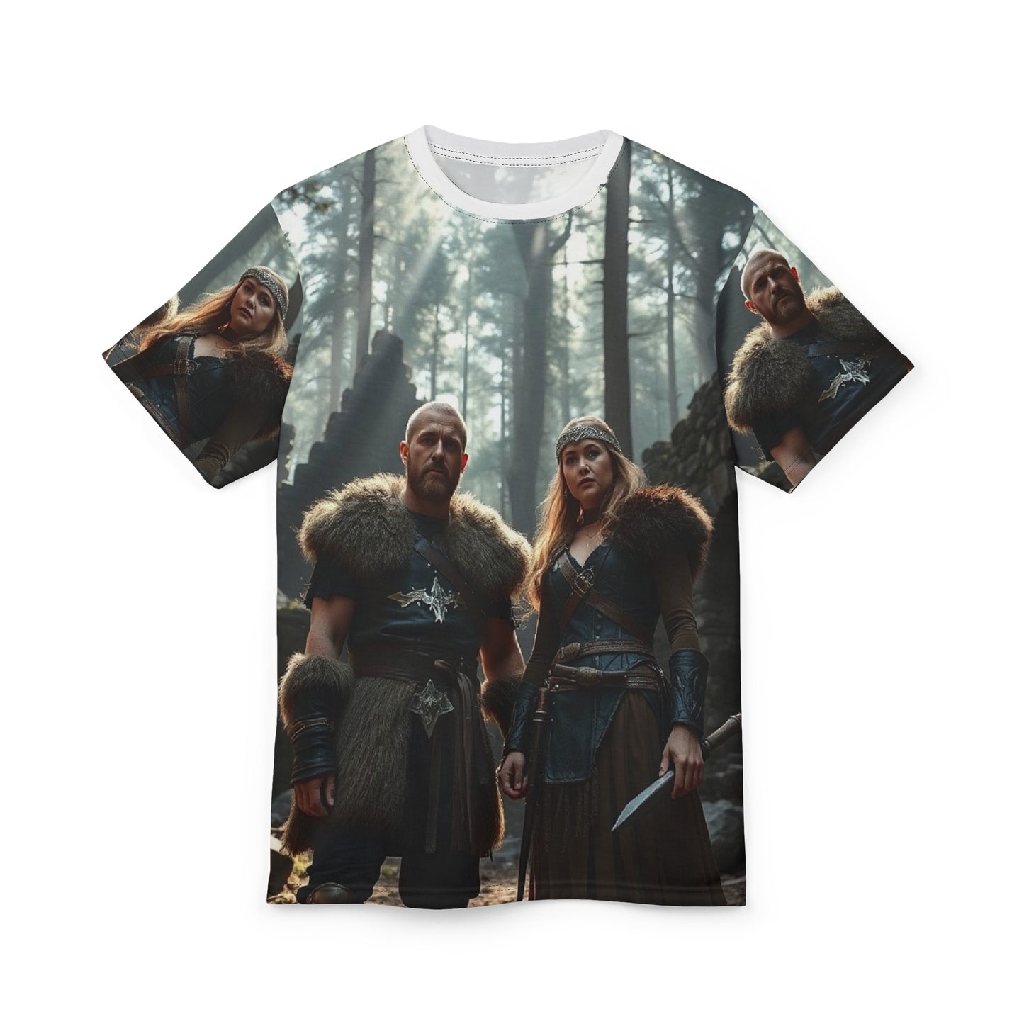 Viking Warriors Forest All-Over Print Tee