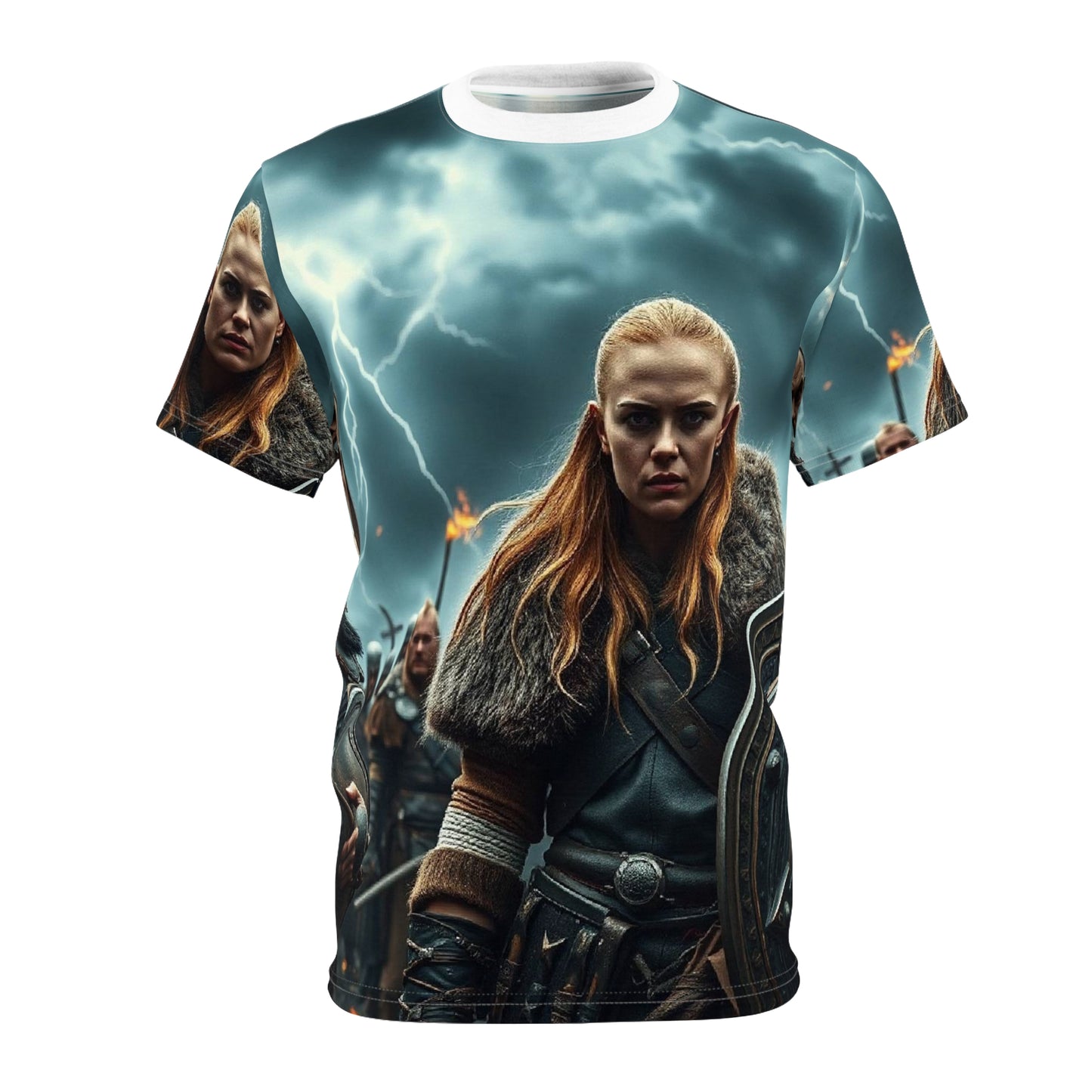 Viking Warrior All-Over Print Tee