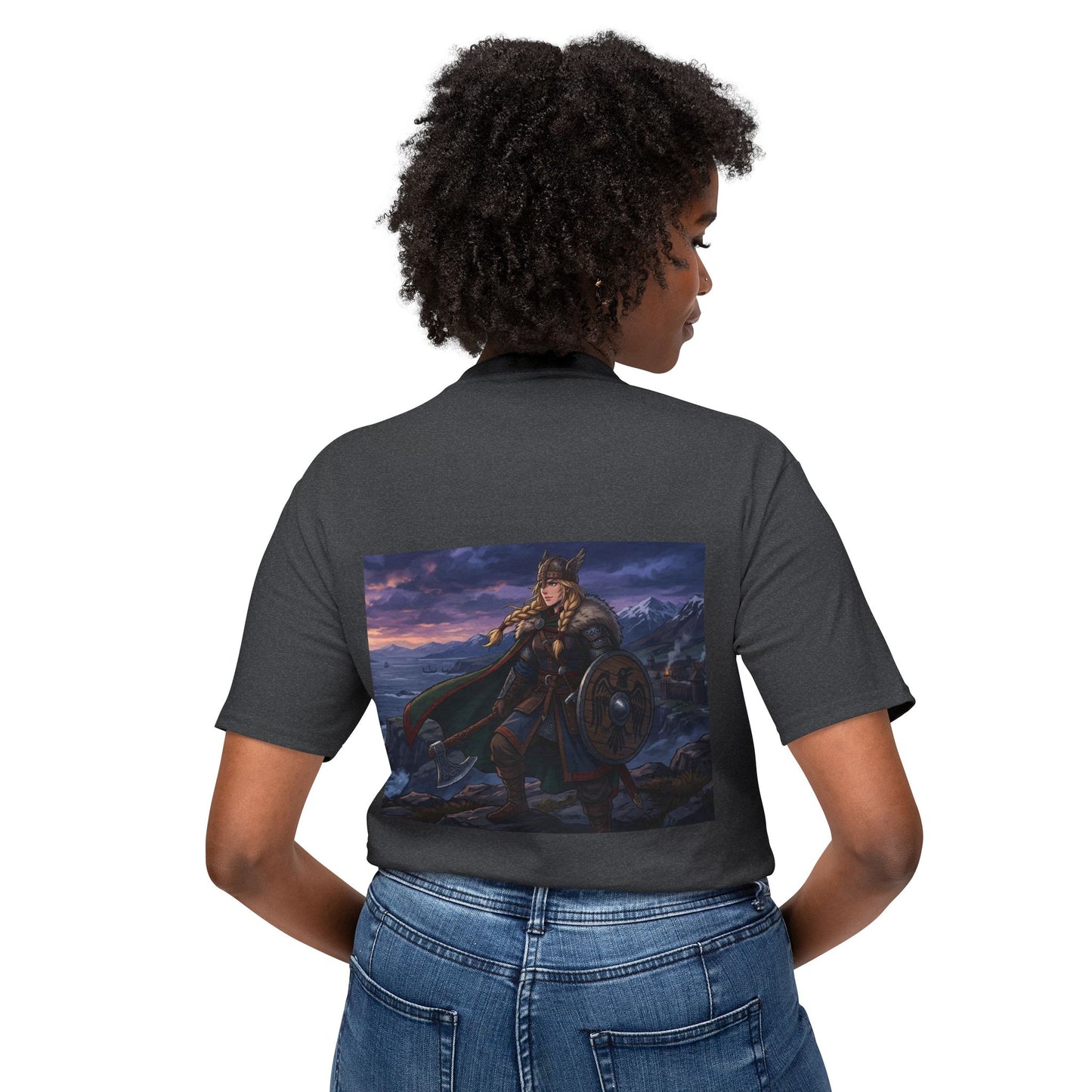 Viking Warrior Graphic T-Shirt