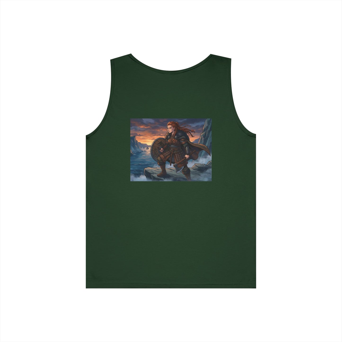 Viking Warrior Tank Top — Norse Saga Graphic Tank
