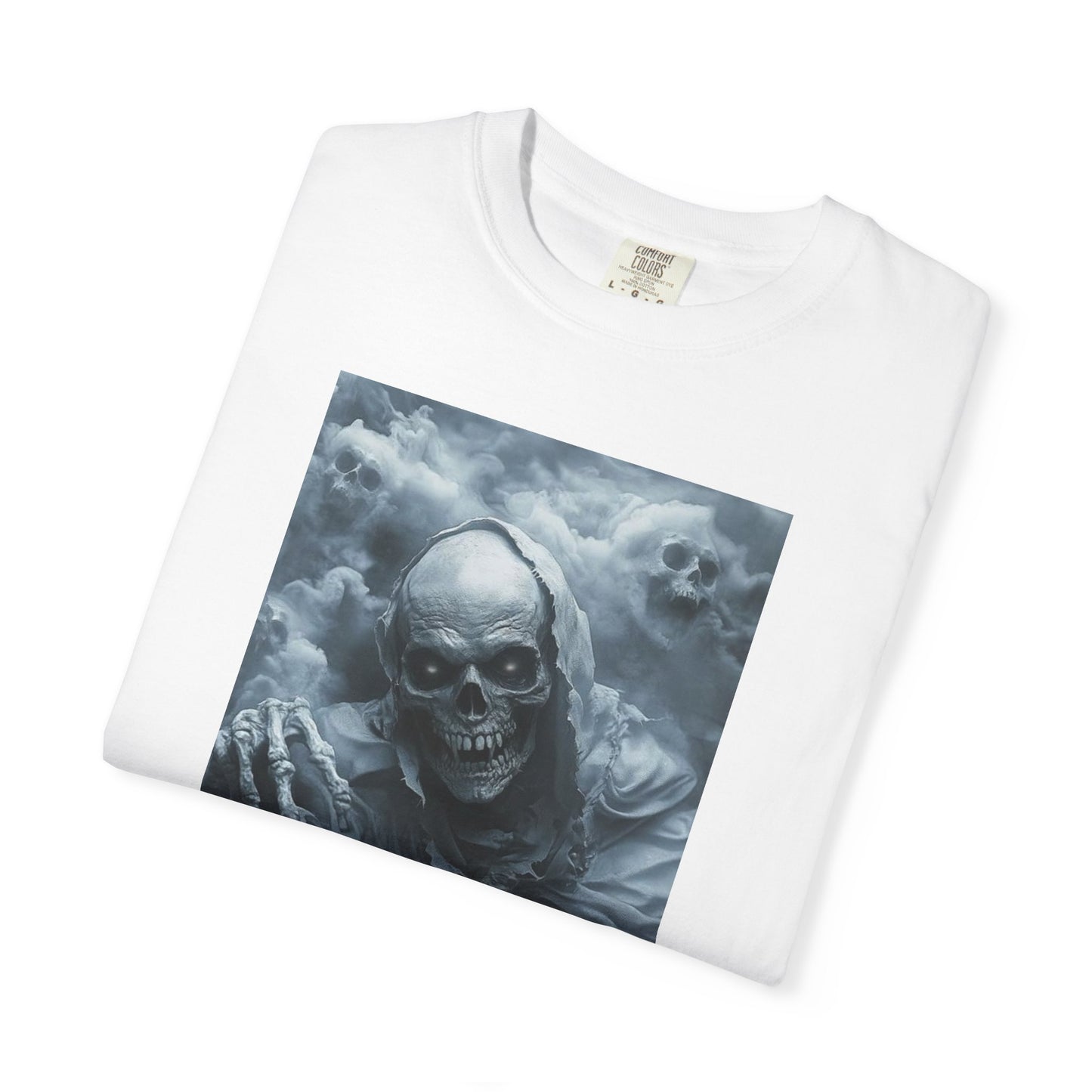 Grim Reaper Skull T-Shirt — RIP Horror Graphic Tee