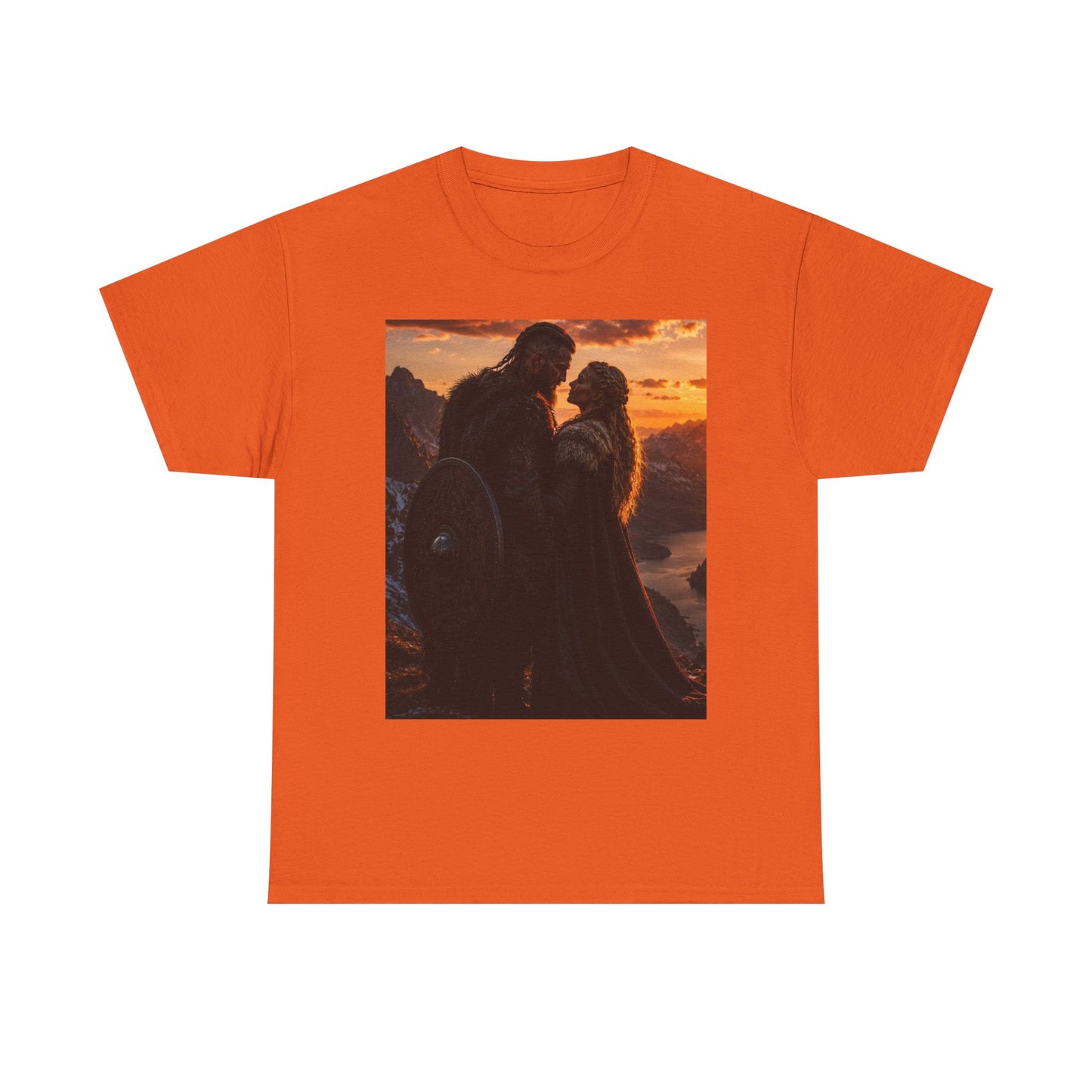 Viking Sunset Romance T-Shirt