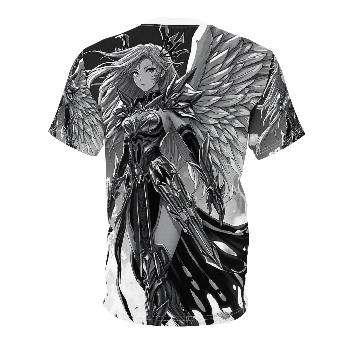 Angel Warrior Graphic Tee — Fantasy Anime Valkyrie AOP Shirt