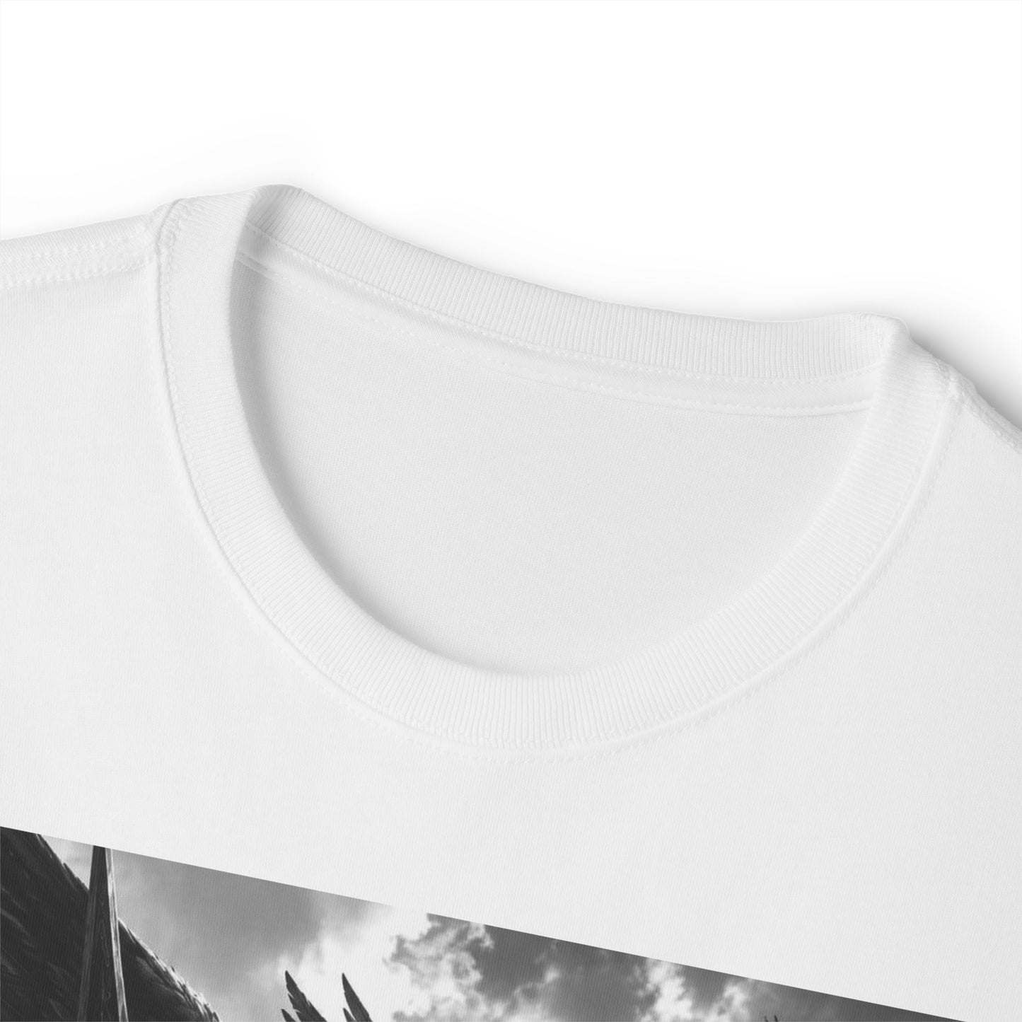 Valkyrie Warrior Tee — Nordic Myth Winged Shield Graphic Shirt