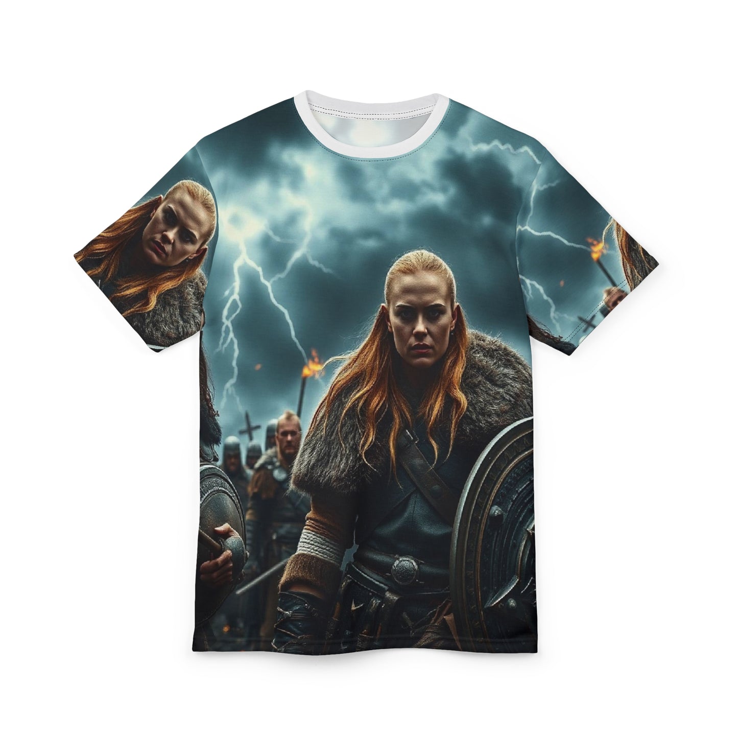 Viking Warrior All-Over Print Tee