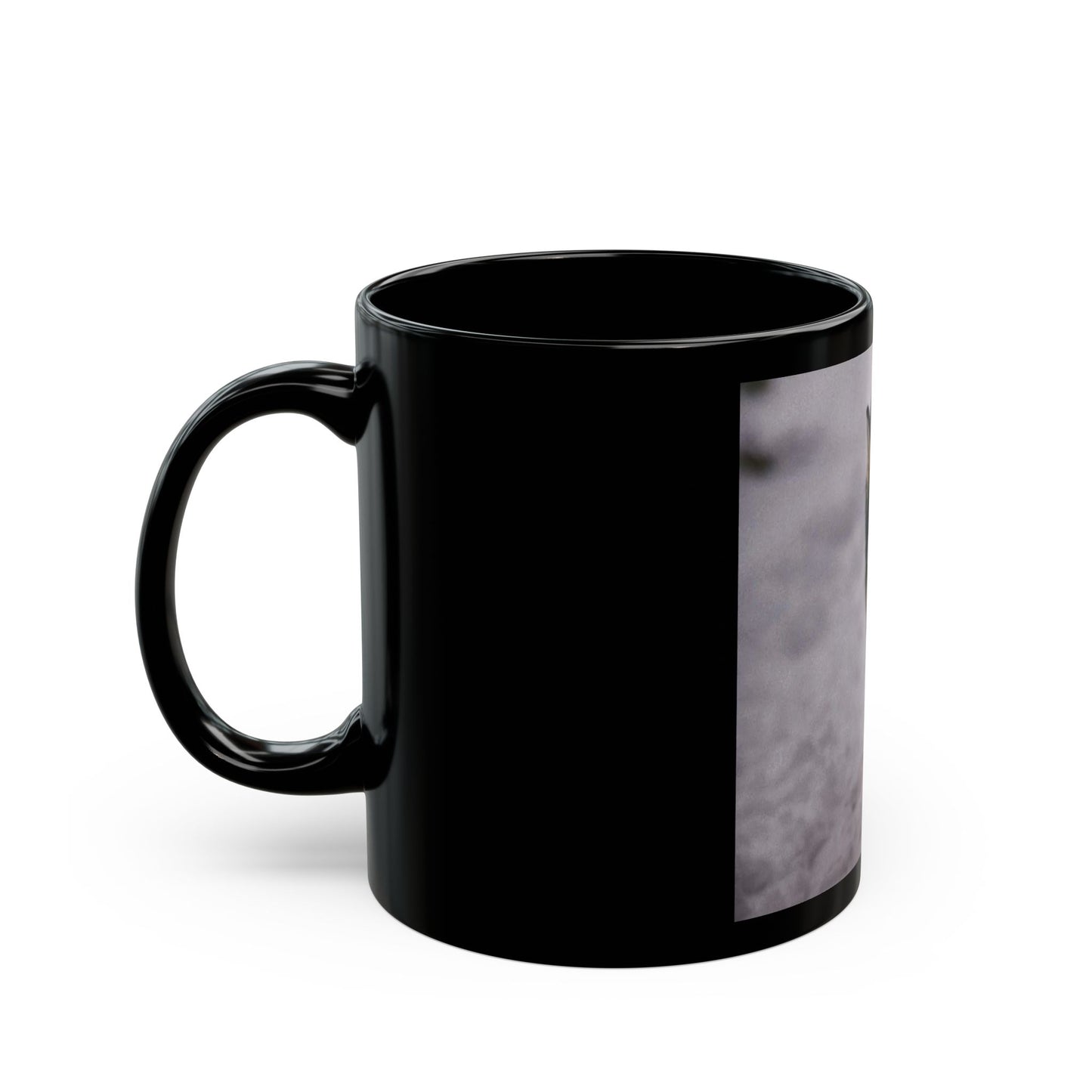 Husky Walk Black Coffee Mug – 11oz/15oz